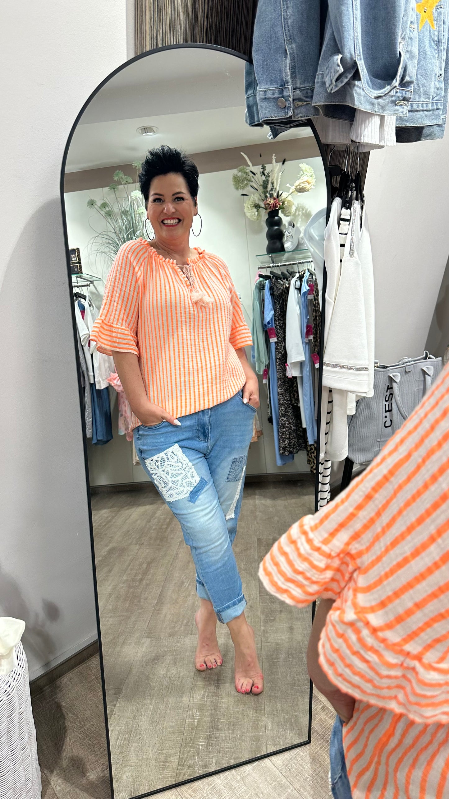 Musselin Bluse JESSY (2 Farben)