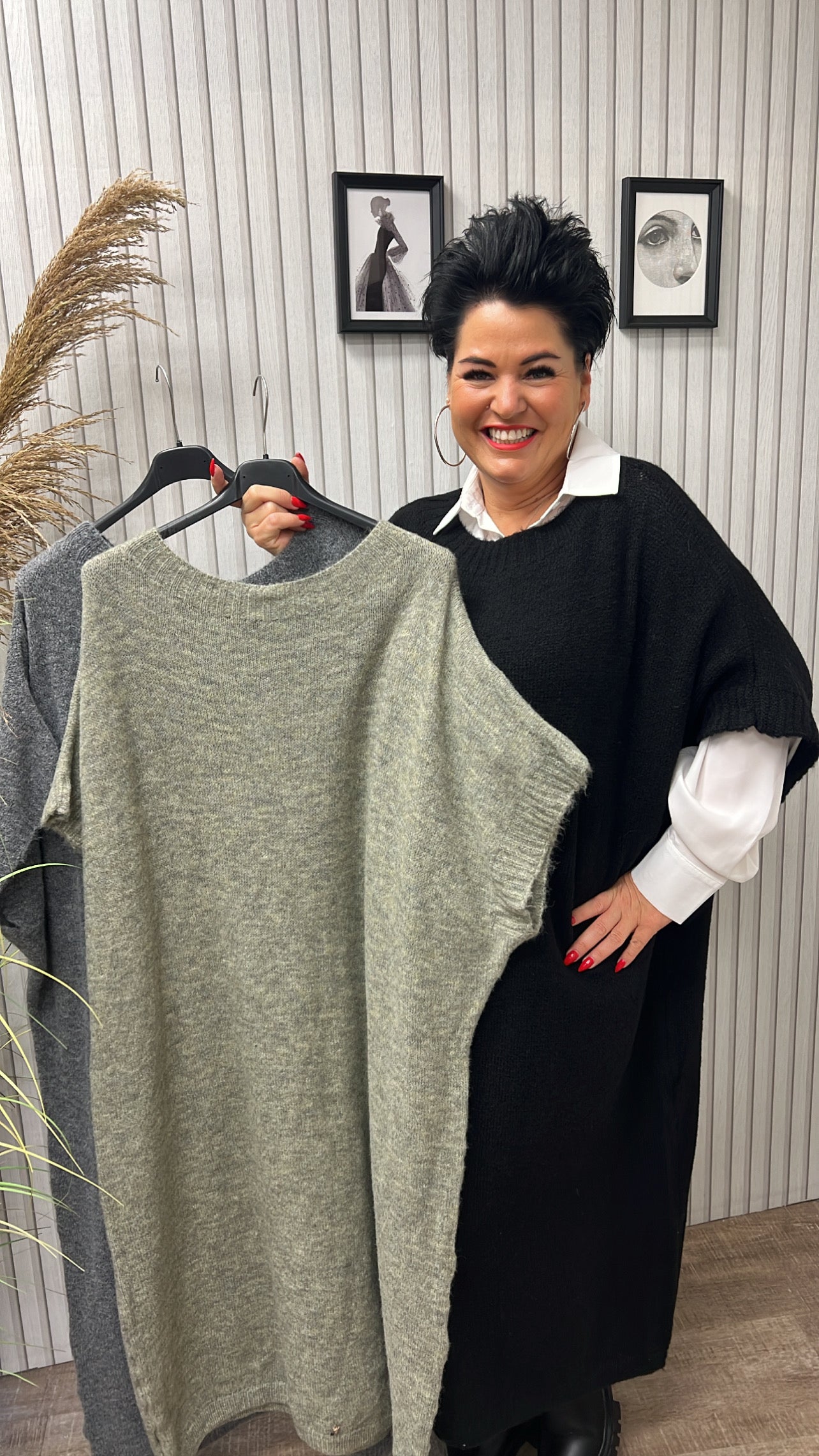 Strickkleid CASUAL (3 verschiedene Farben)