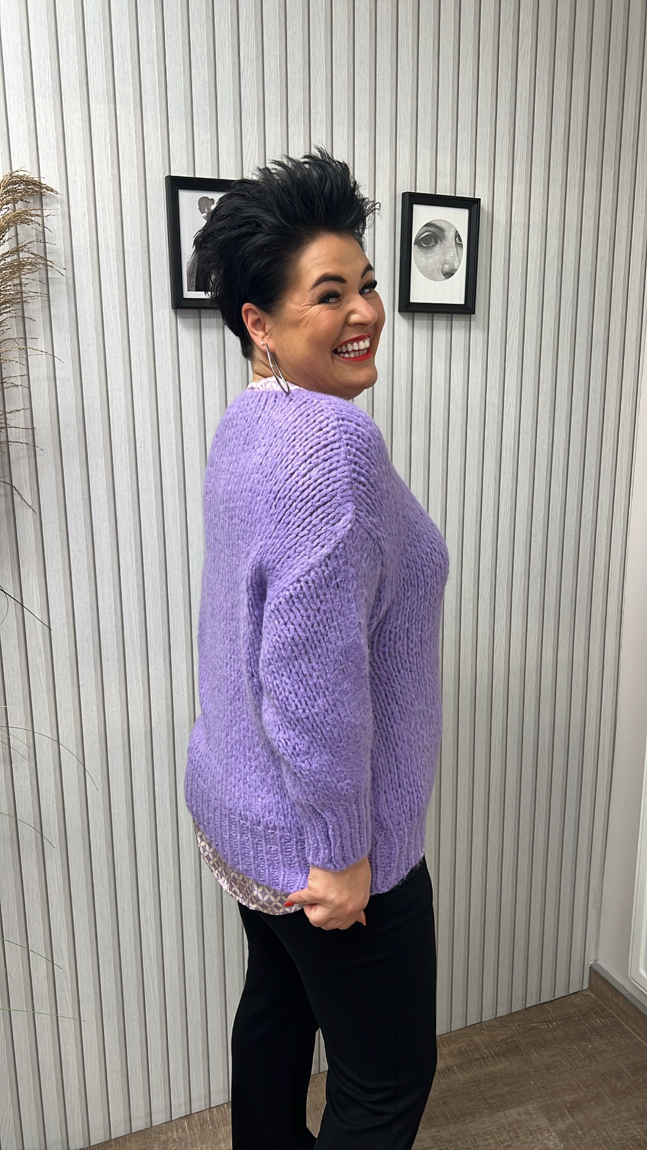 Pullover HANNAH (Flieder)