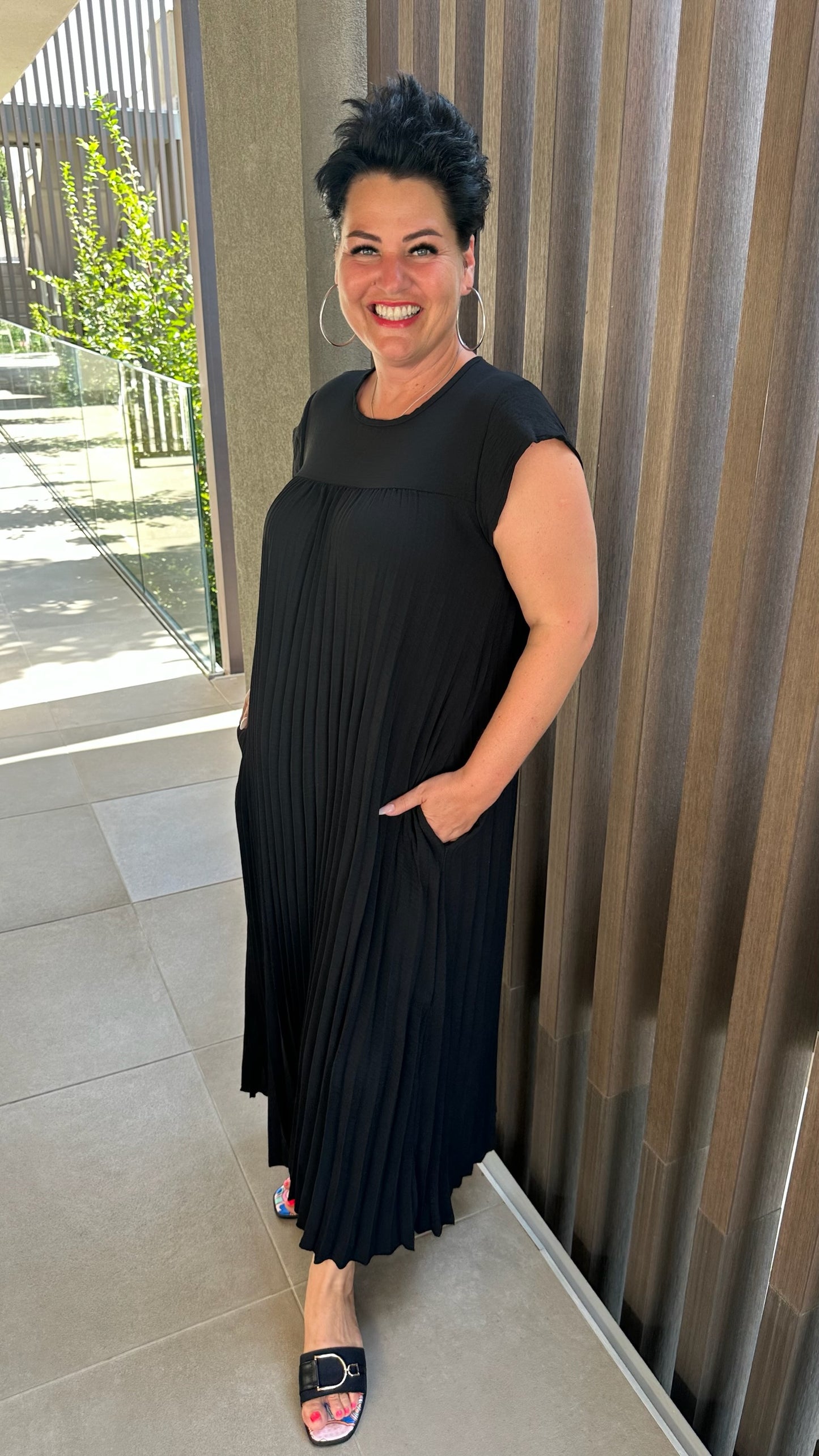 Plisseekleid MIA (5 Farben)