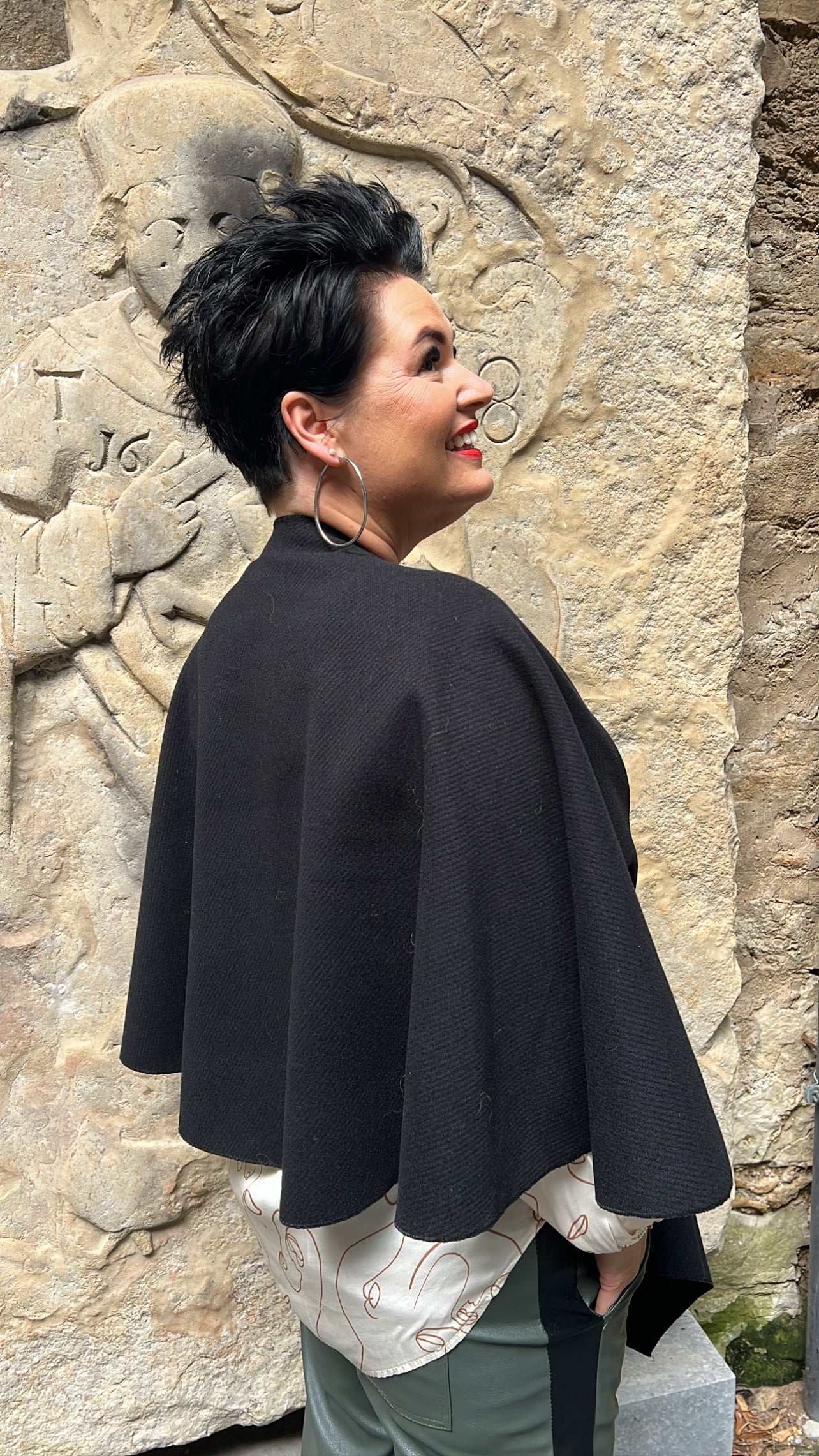 Poncho CATNESS (Schwarz)