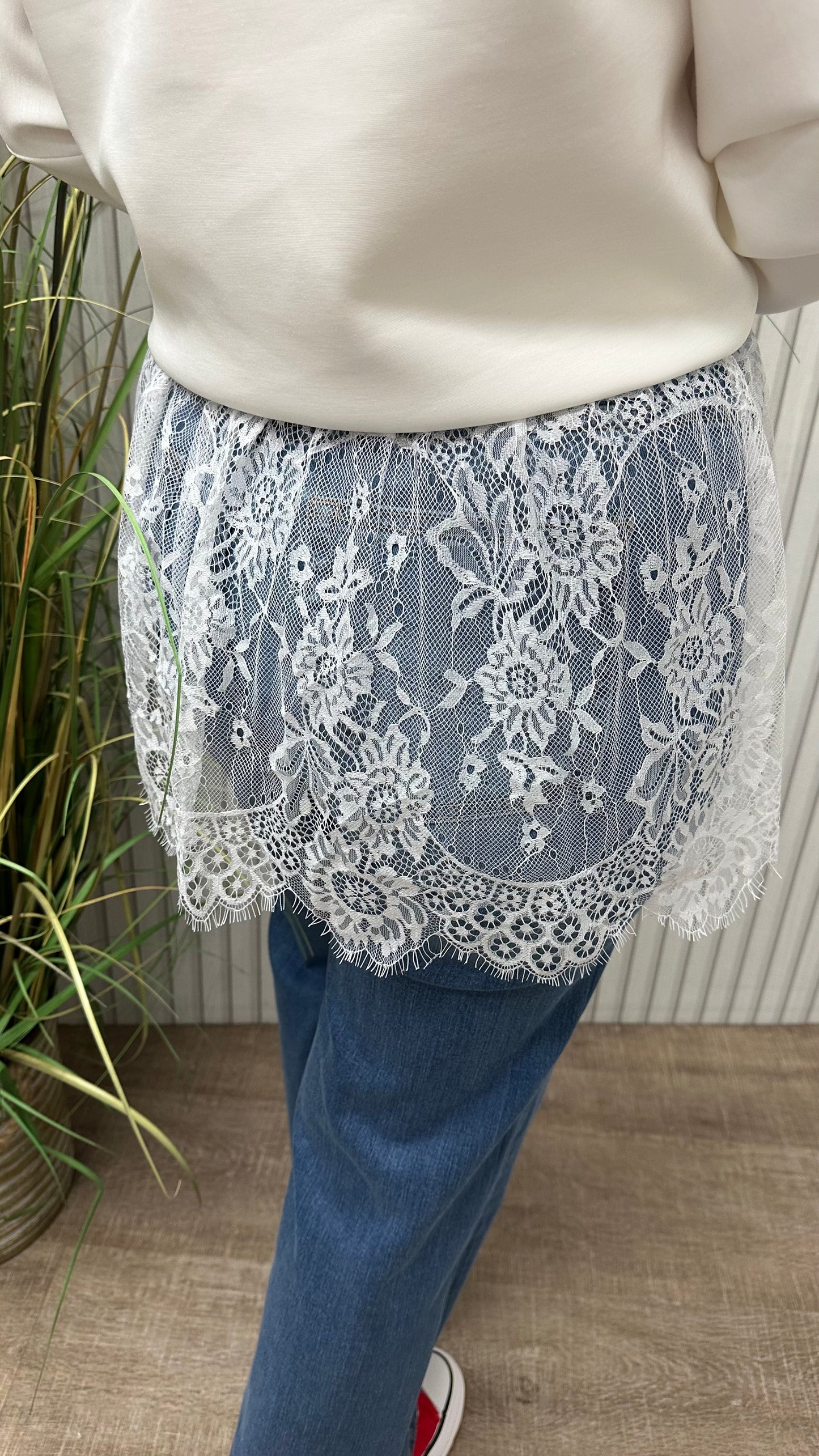 Bluseneinsatz SPITZE