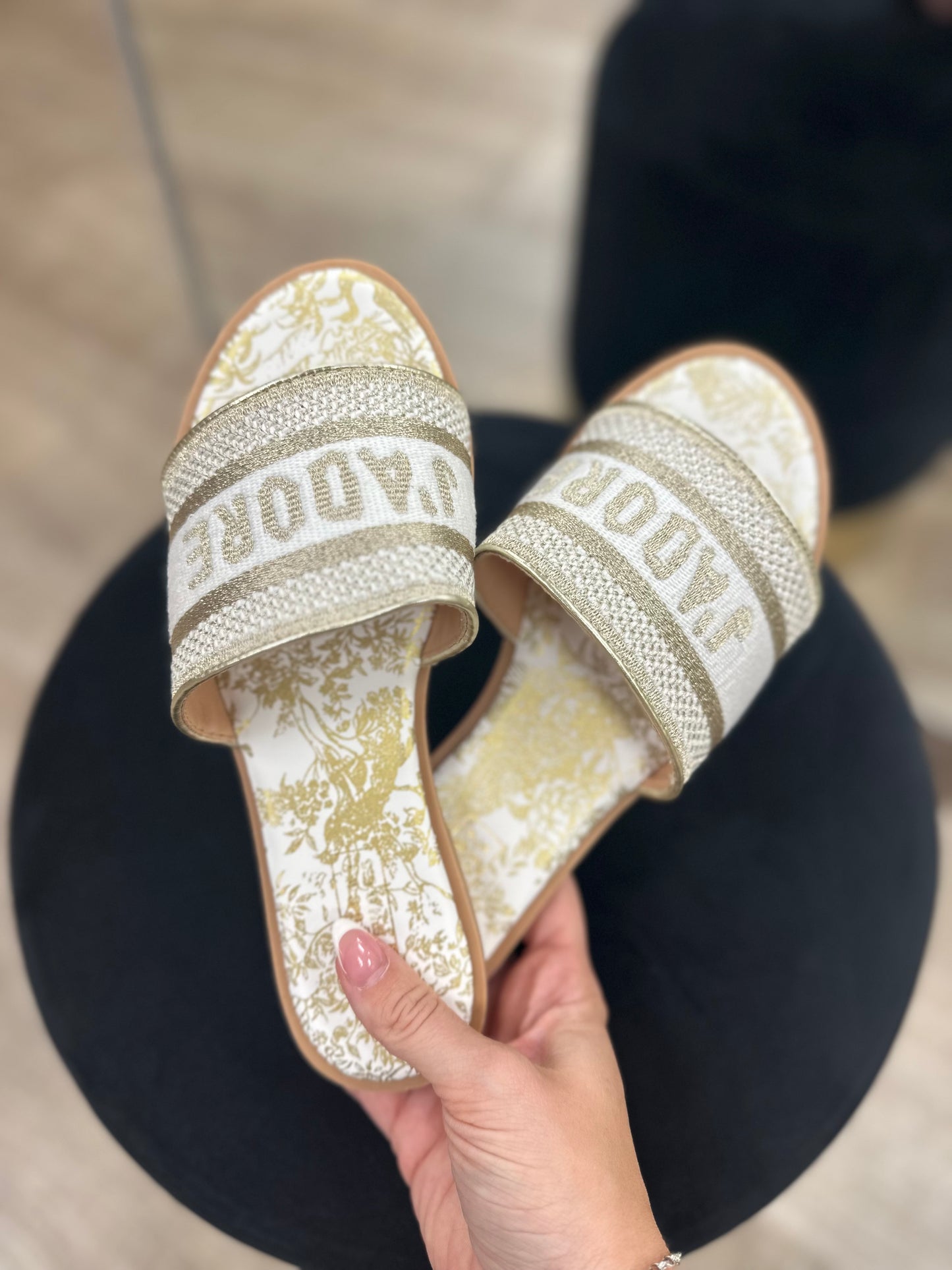 Sandalen NIZZA (Gold)