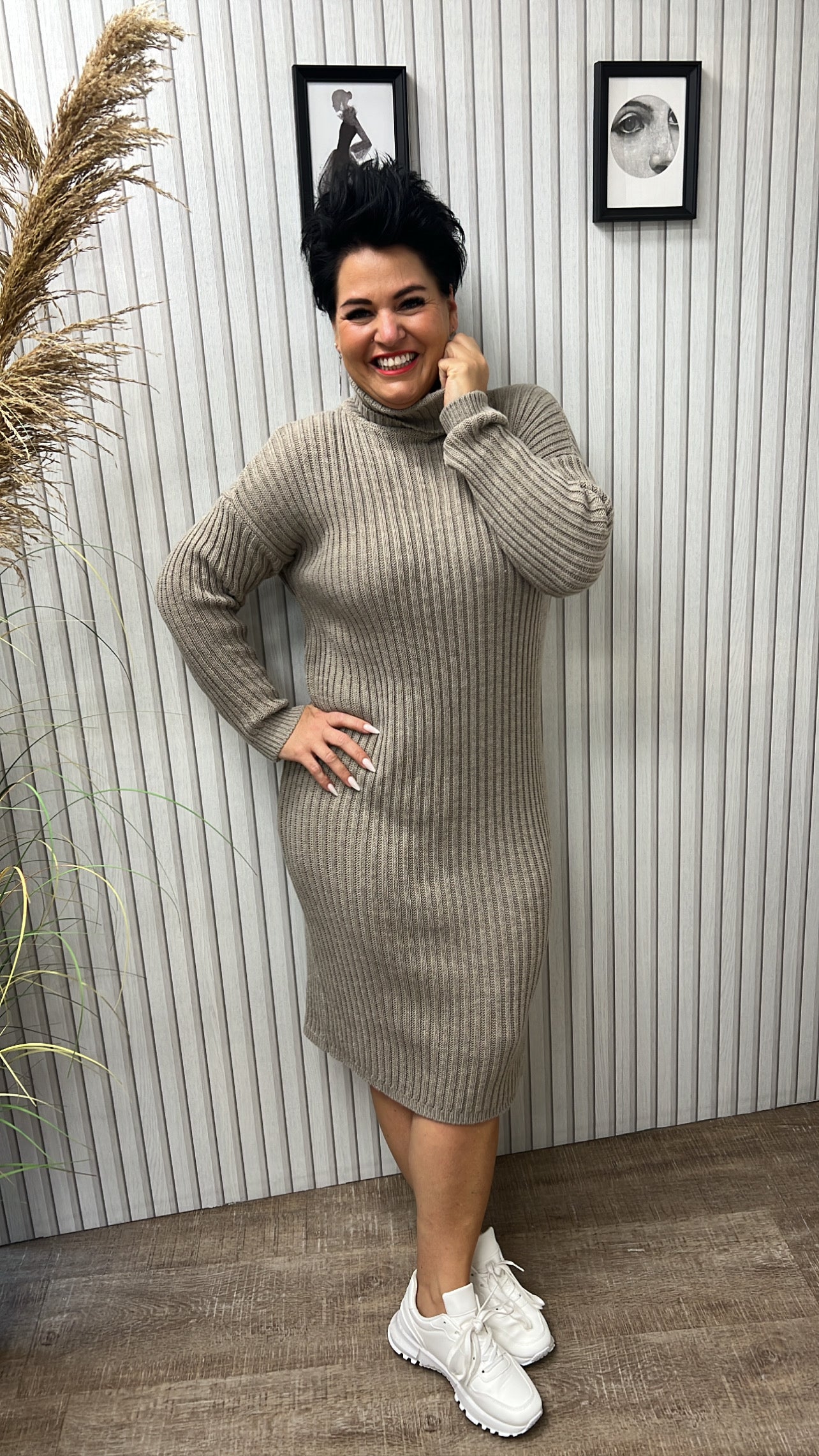 Strickkleid RITA (3 verschiedene Fraben)