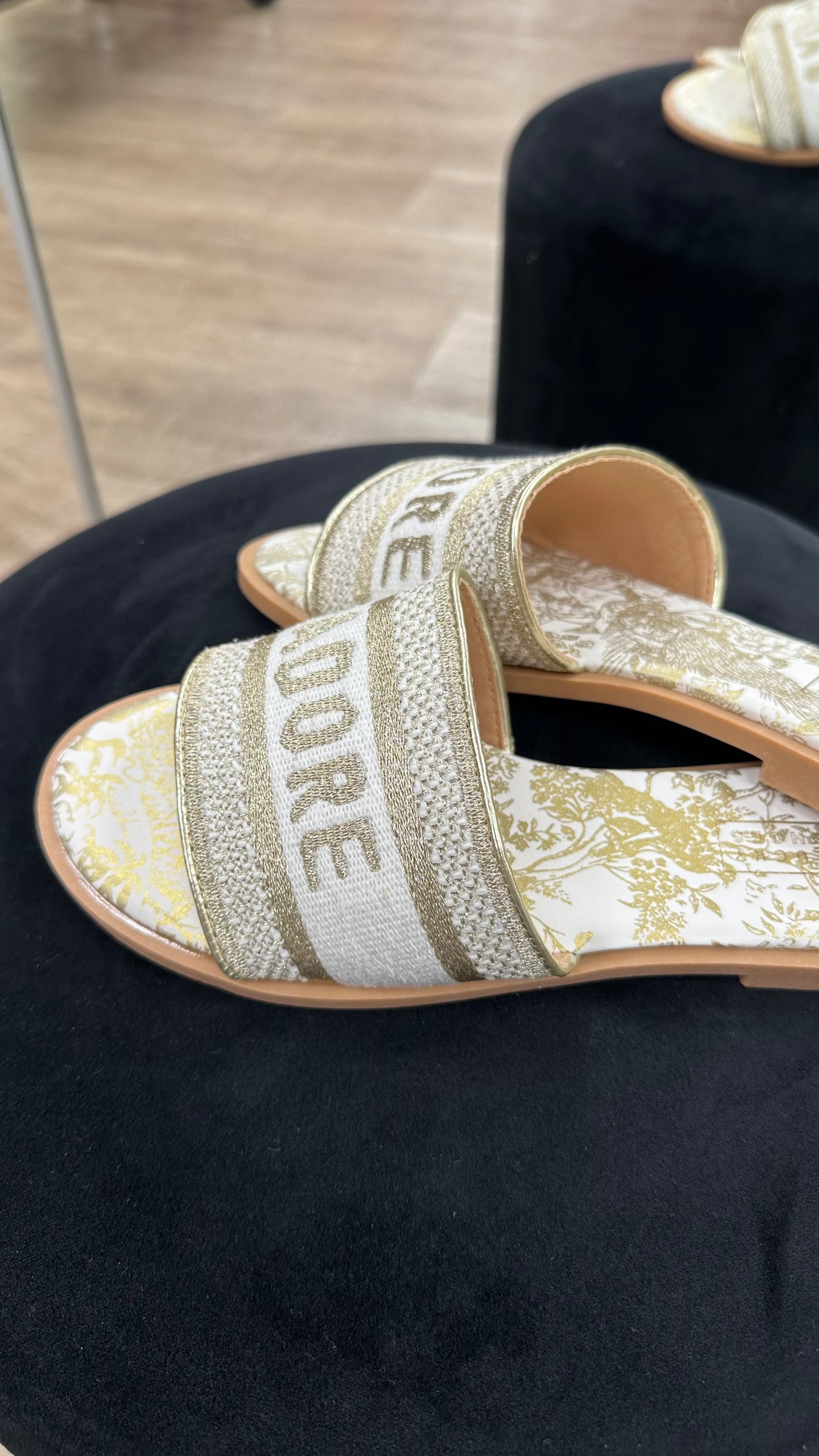 Sandalen NIZZA (Gold)