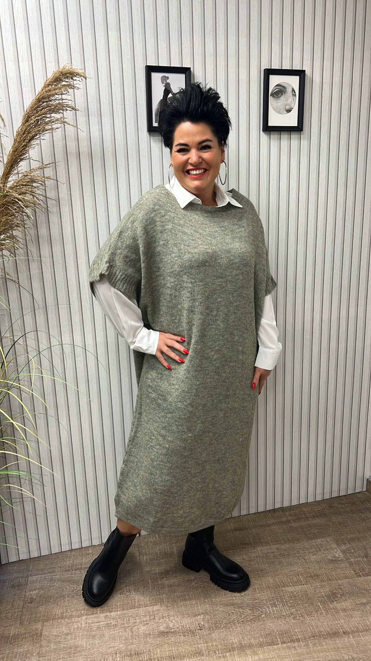 Strickkleid CASUAL (3 verschiedene Farben)