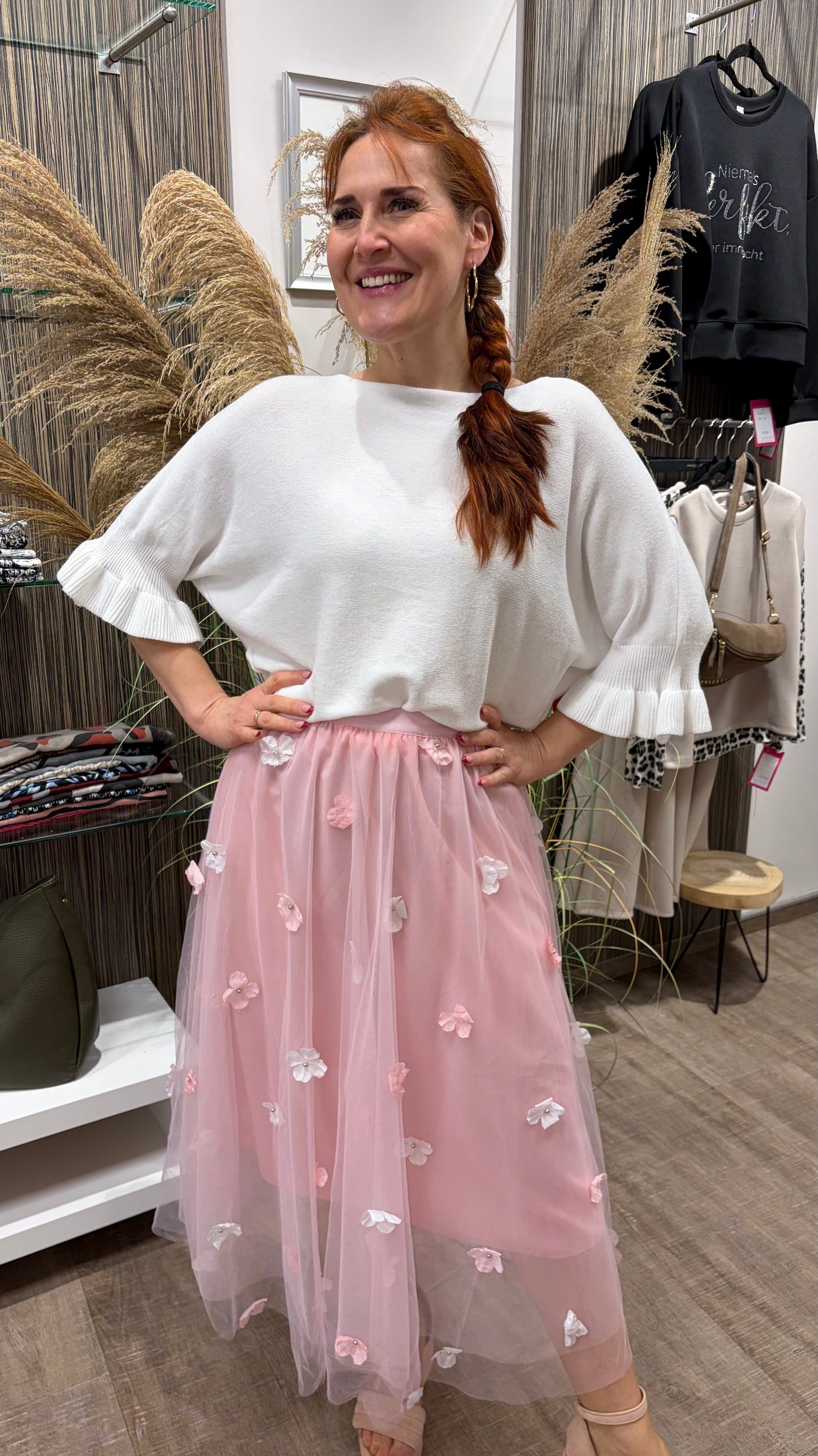 Tüllrock FLOWER 3D (2 Farben)