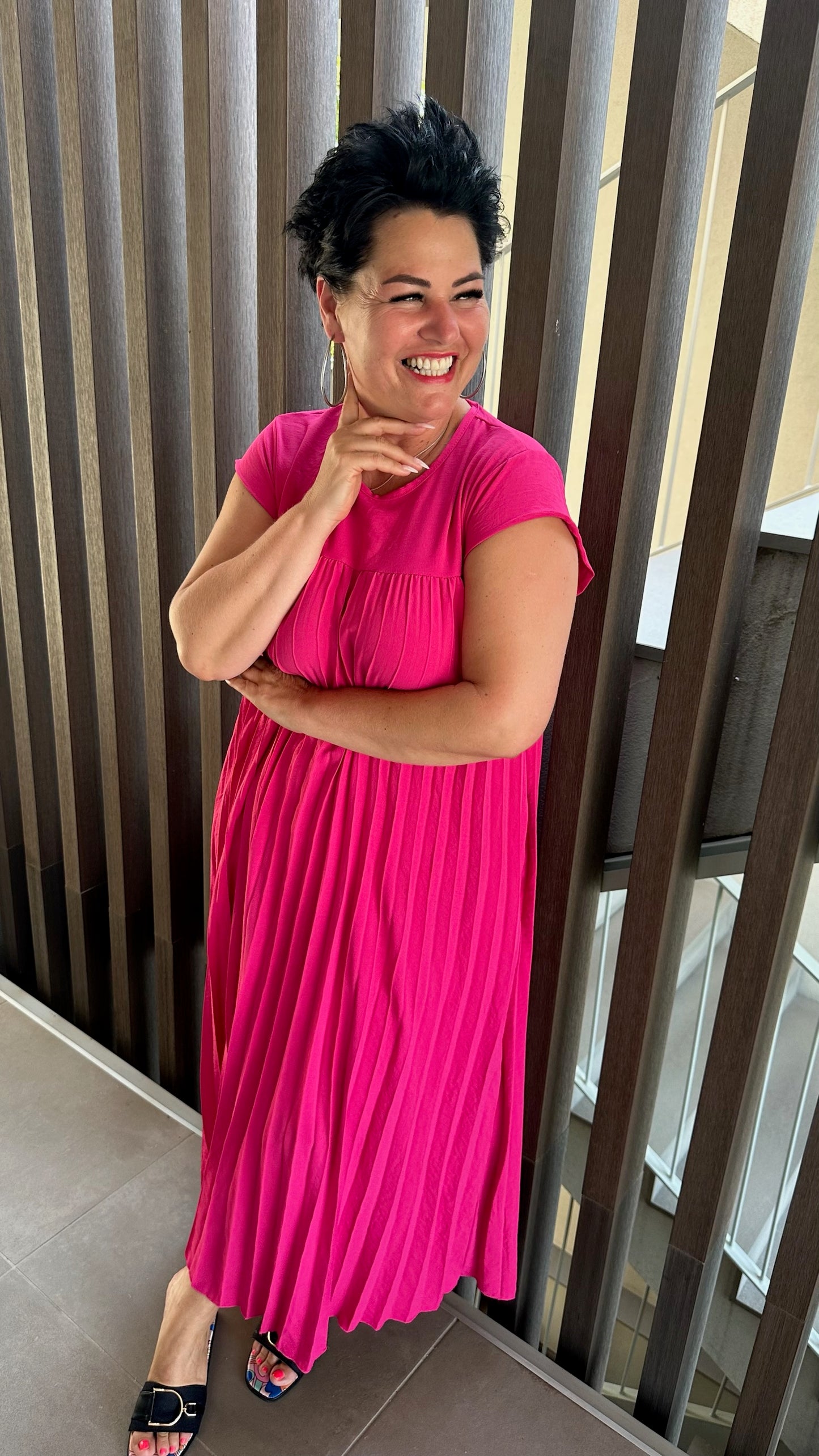 Plisseekleid MIA (5 Farben)