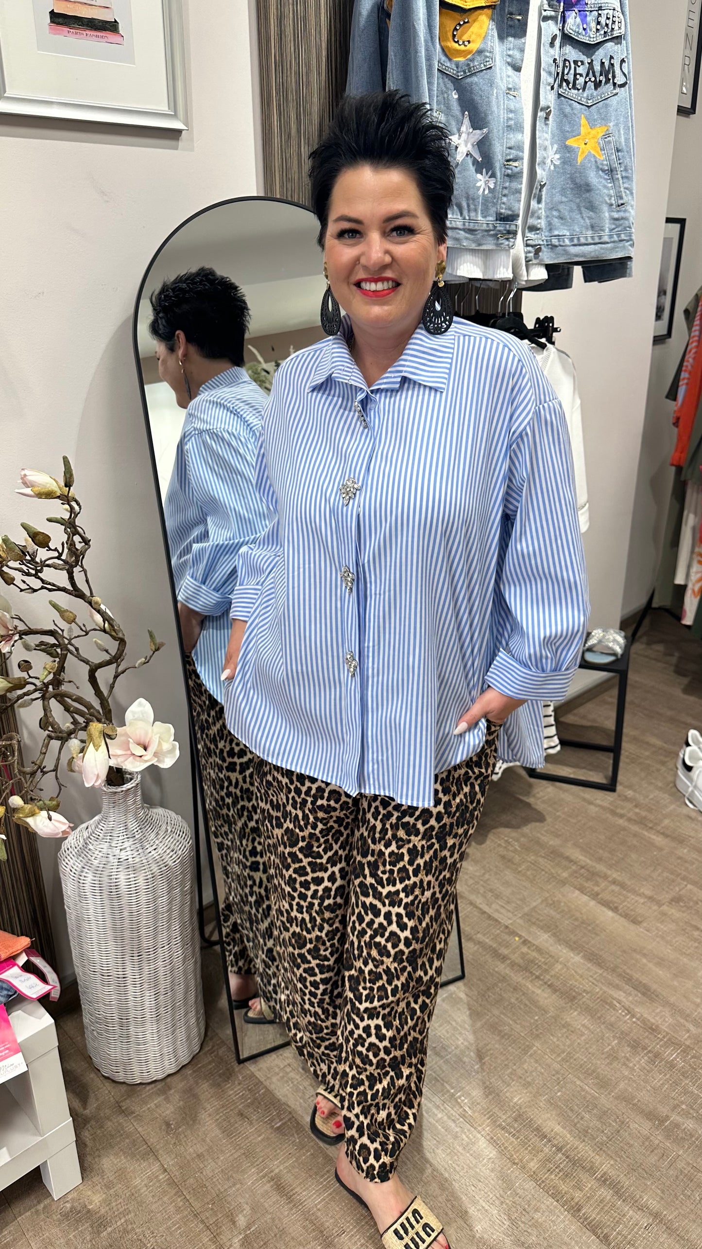 Bluse STRIPE (Oversize)