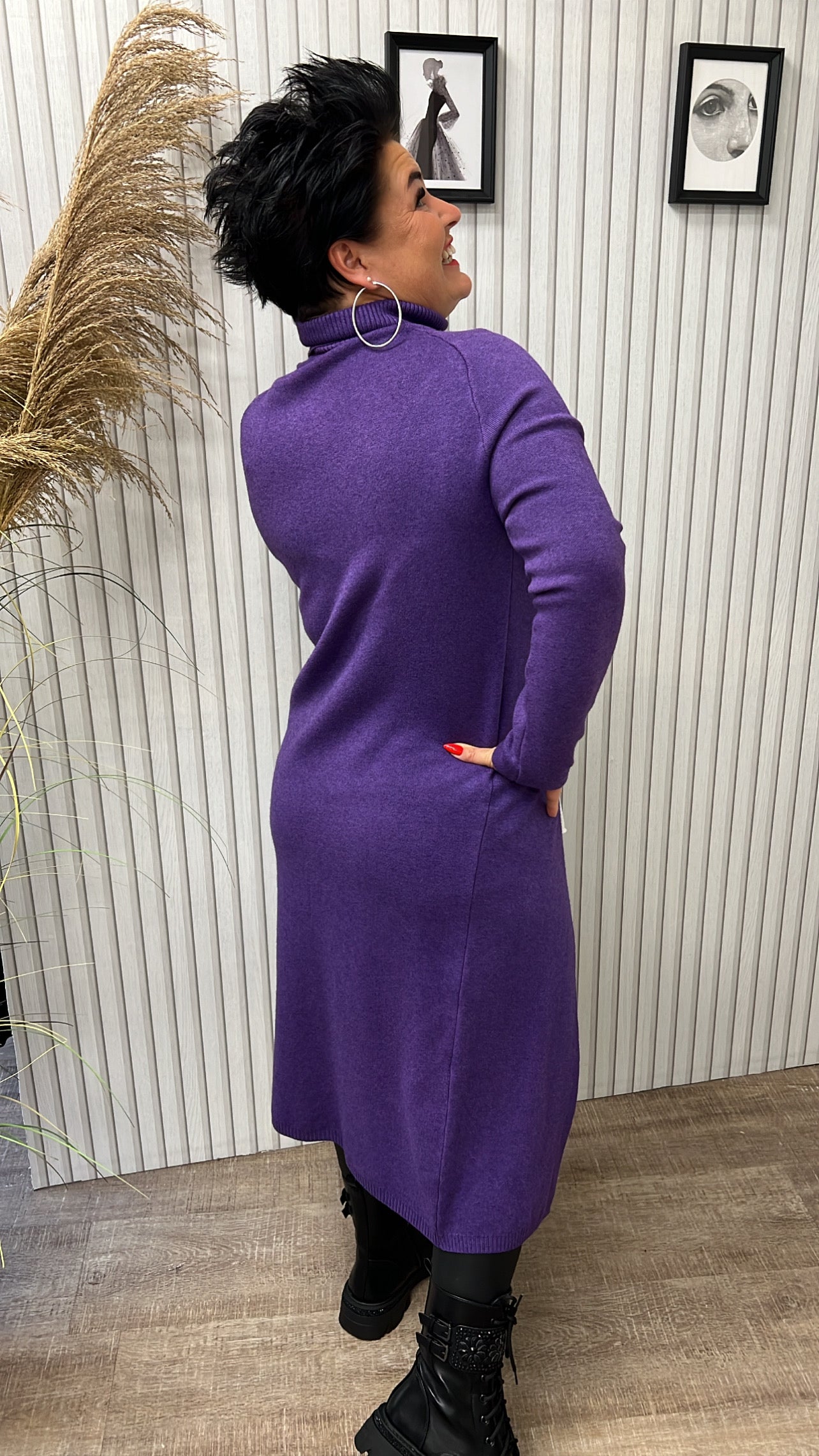 Longpullover JULIETTE (Lila)