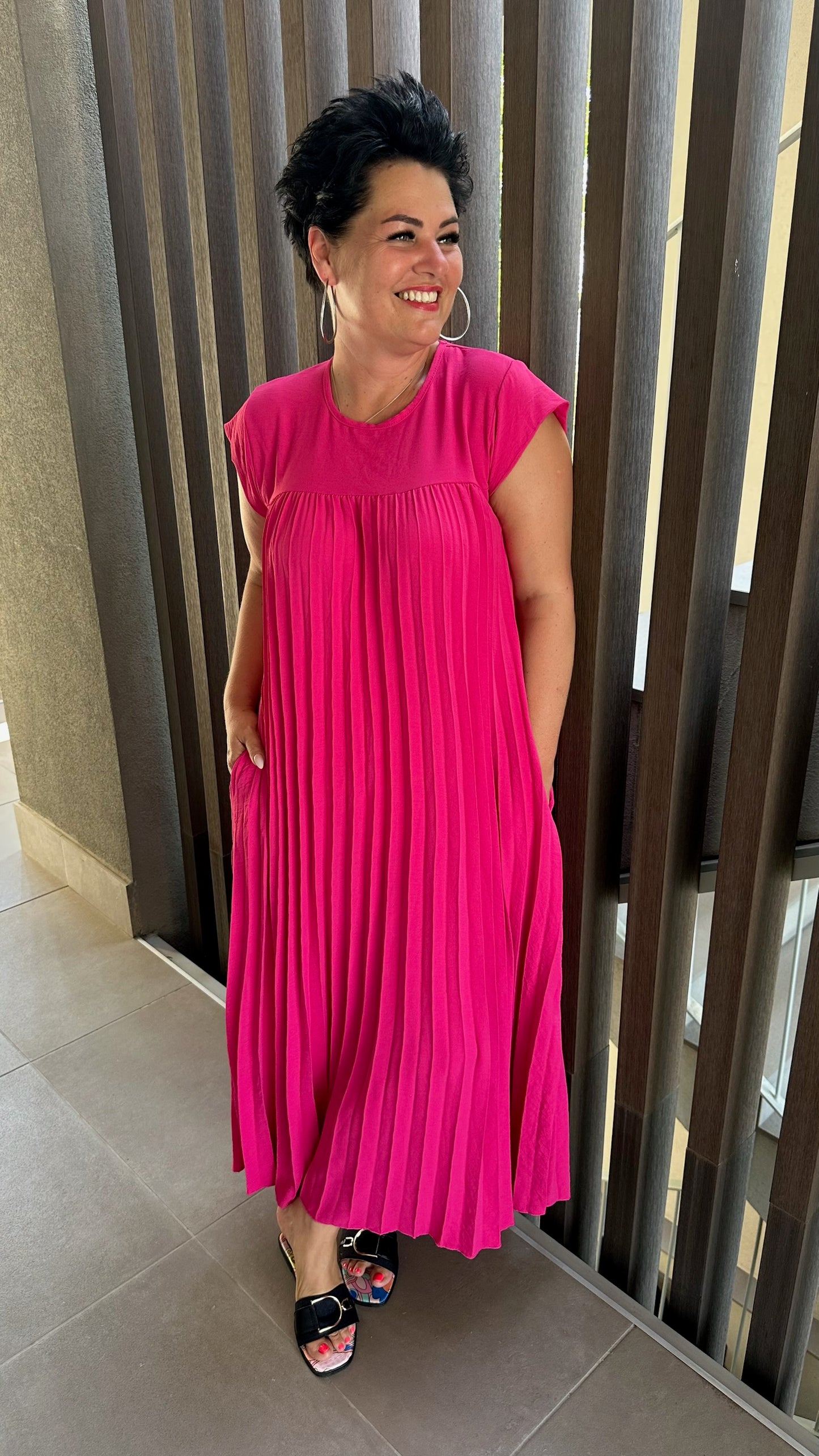 Plisseekleid MIA (5 Farben)