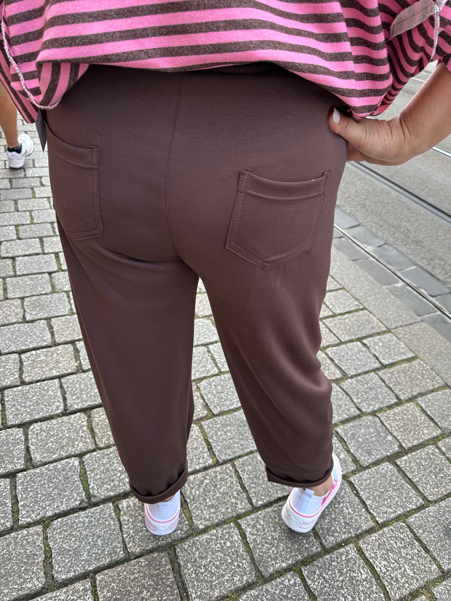 Jogger Cupro MILENA (Braun)
