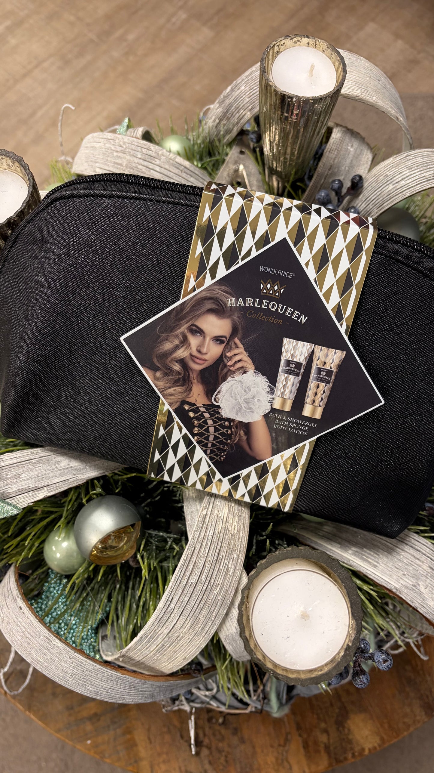 Geschenk-Set HARLEQUEEN (4-teilig)