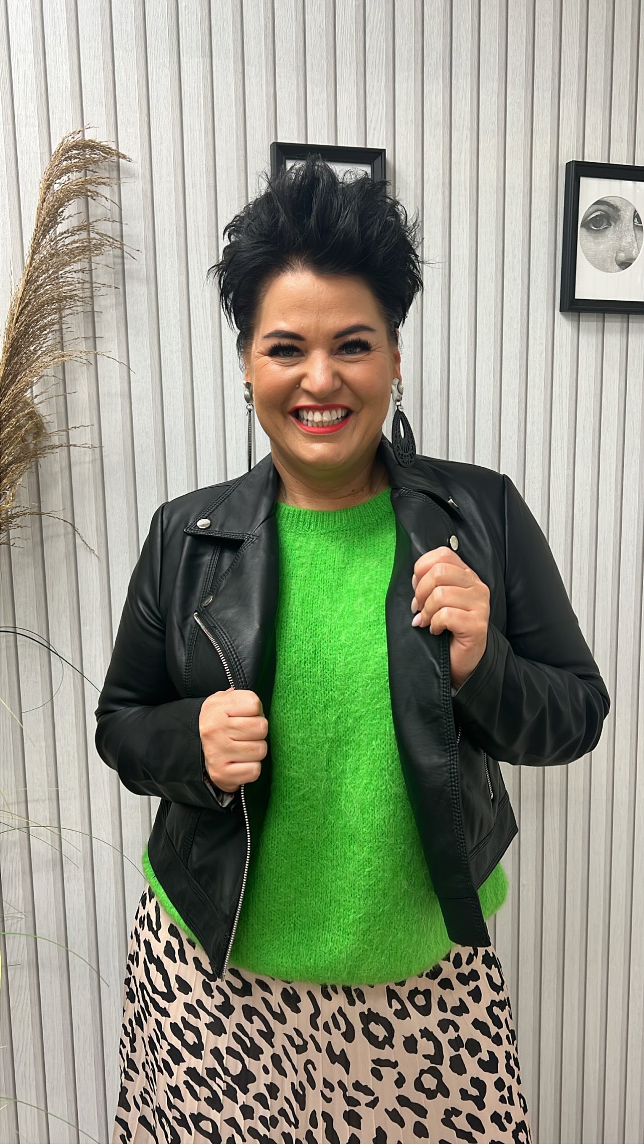Lederjacke GINA