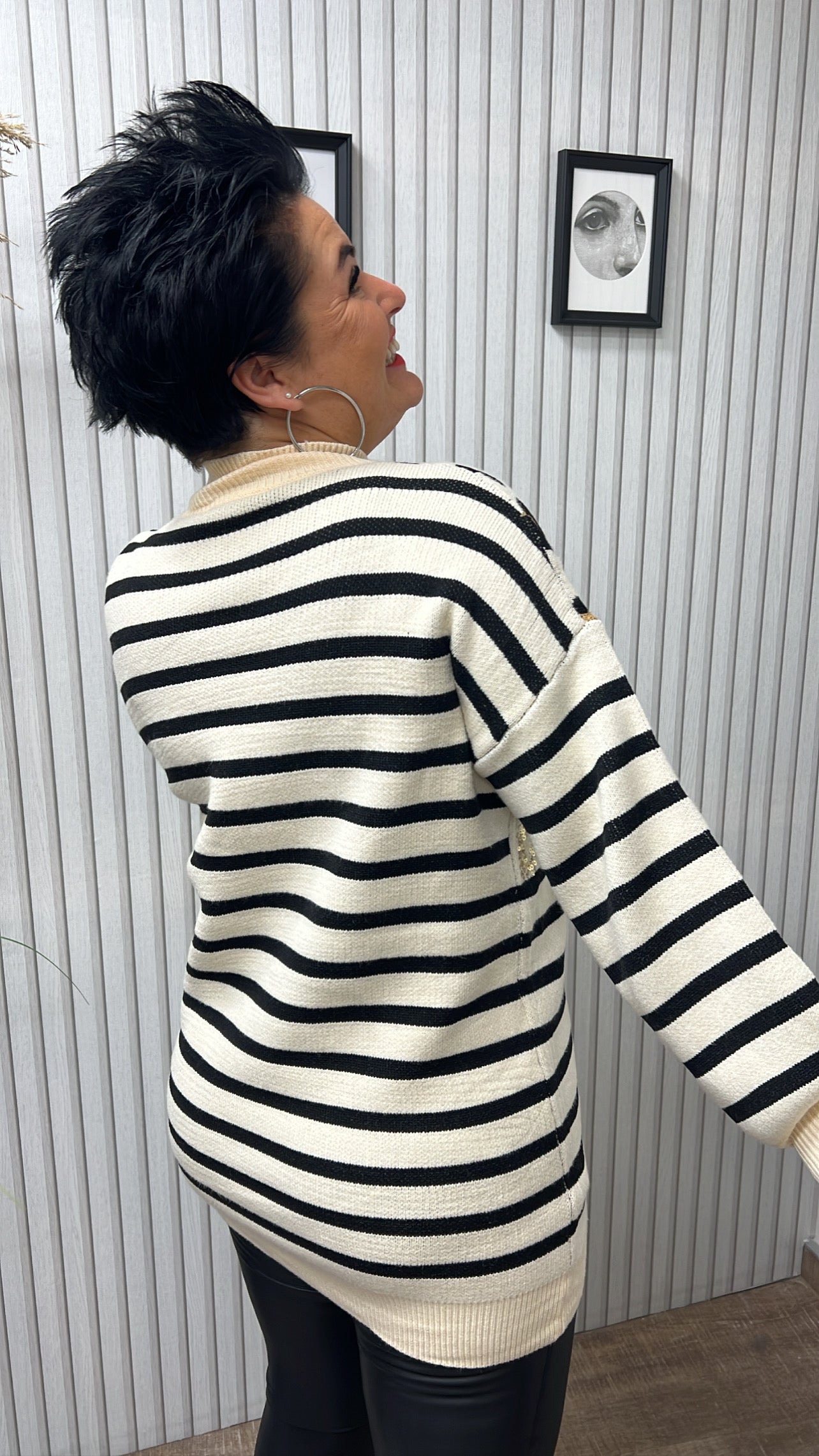 Longpullover CLARA (2 verschiedene Farben)