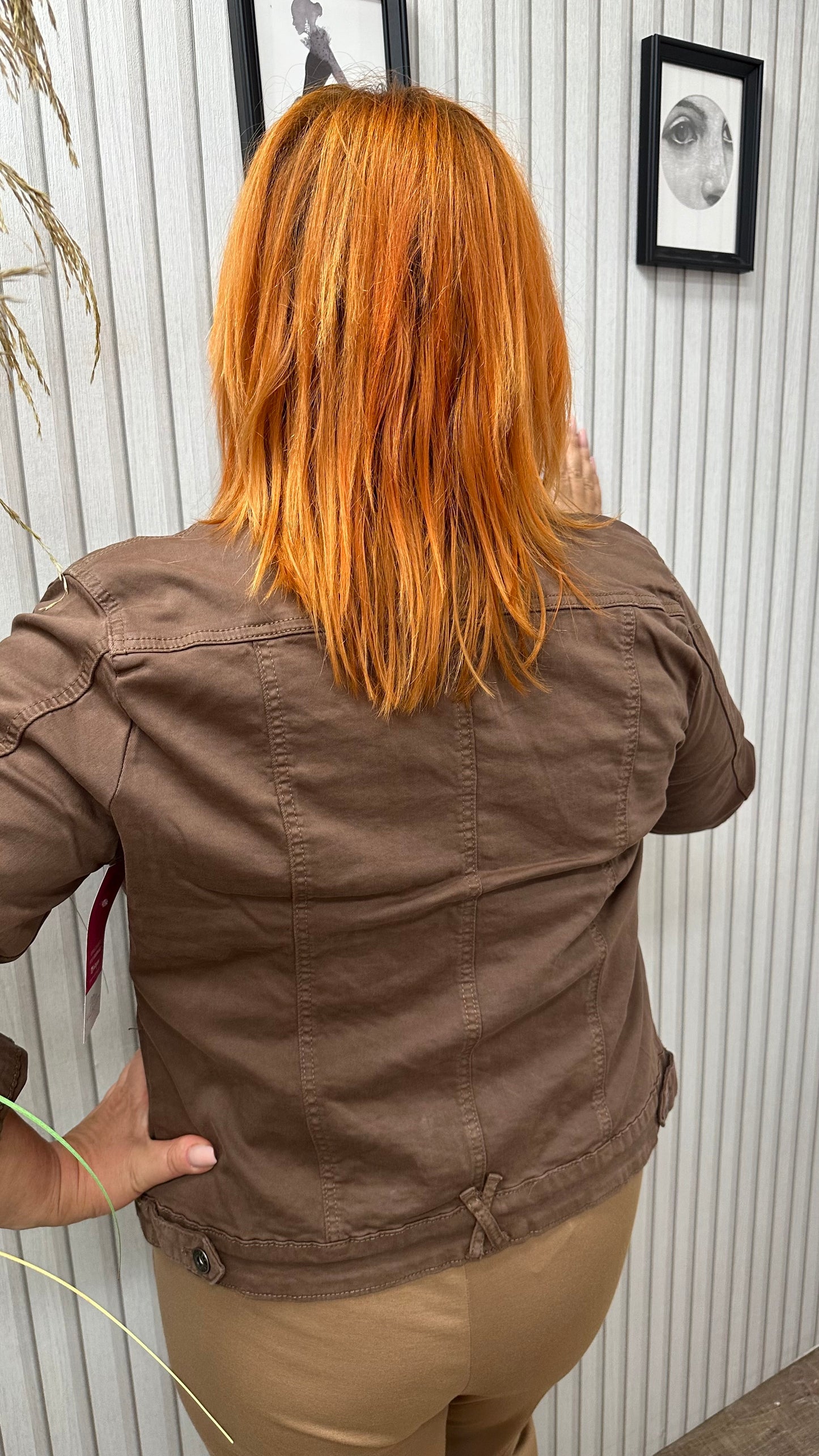 Jeansjacke BROWN