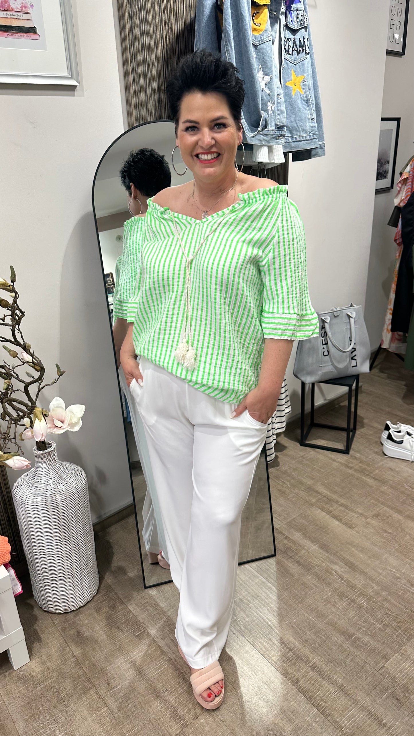 Musselin Bluse JESSY (2 Farben)