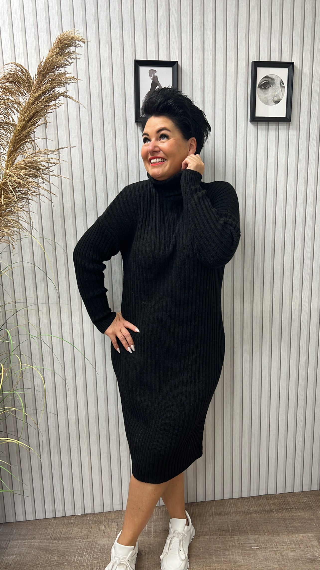 Strickkleid RITA (3 verschiedene Fraben)