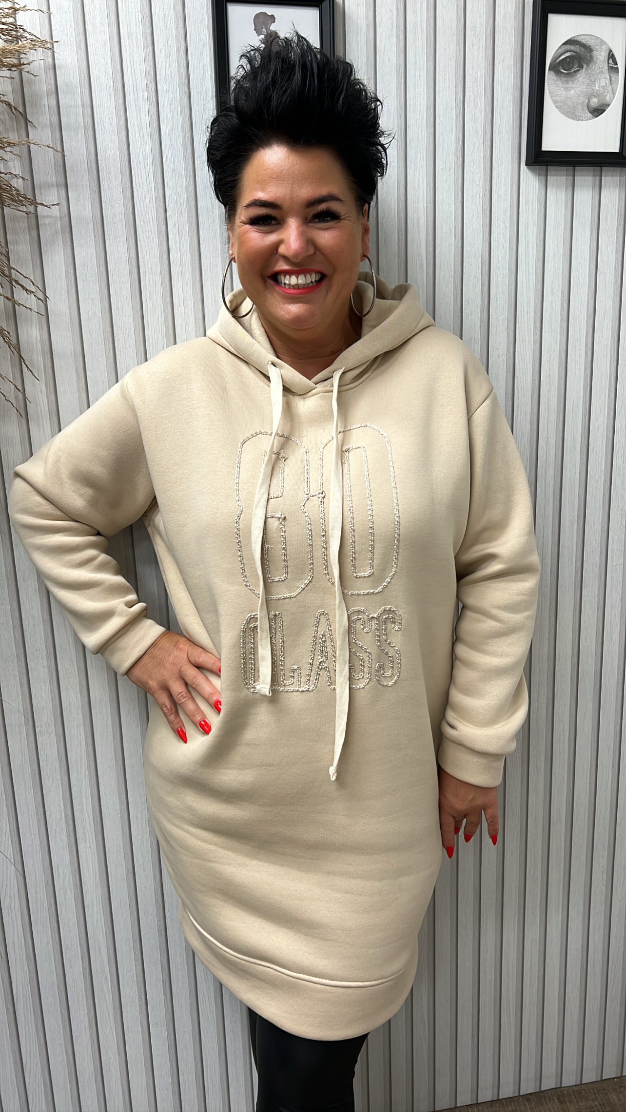 Hoodiekleid 80's CLASS
