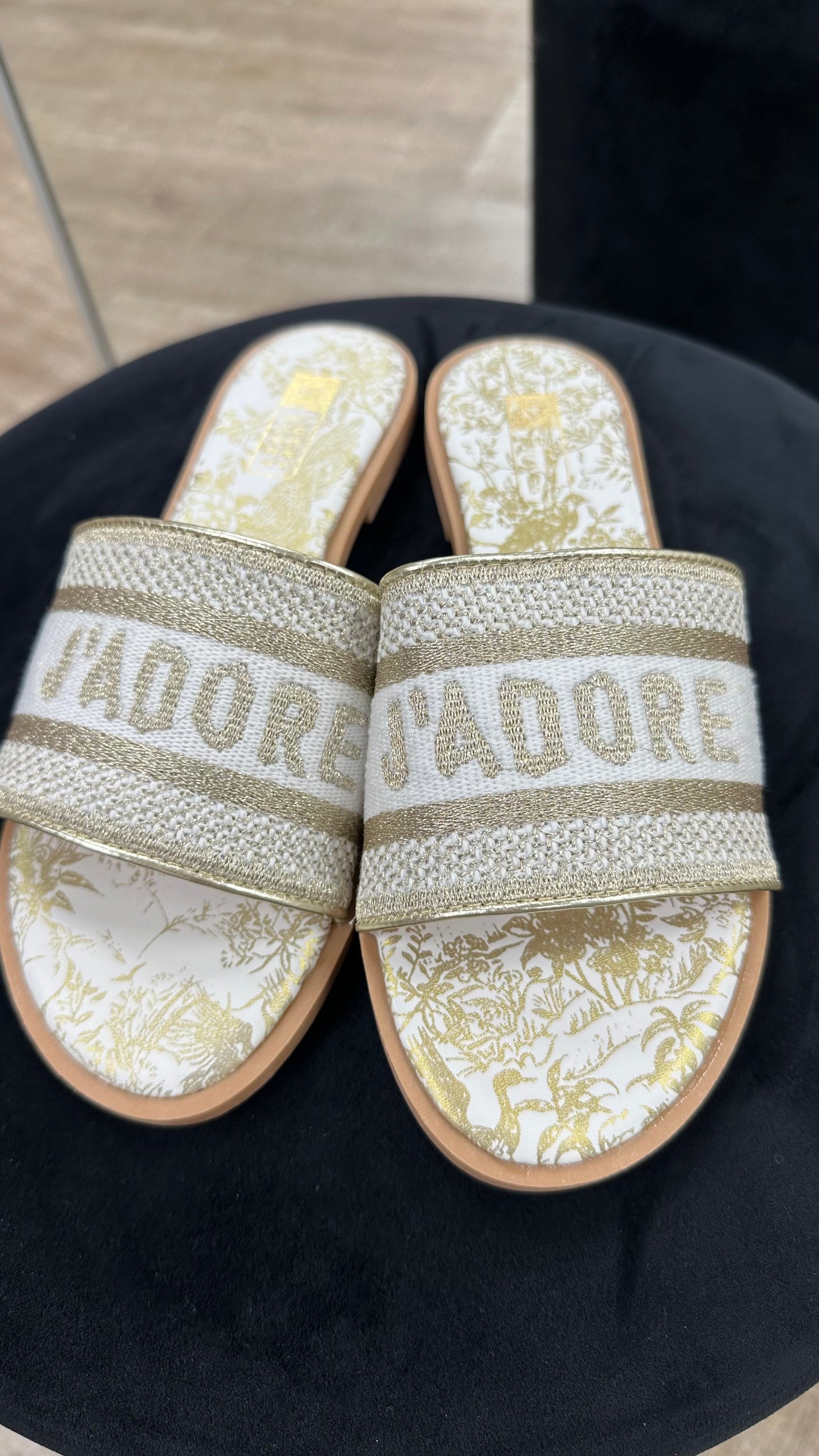 Sandalen NIZZA (Gold)