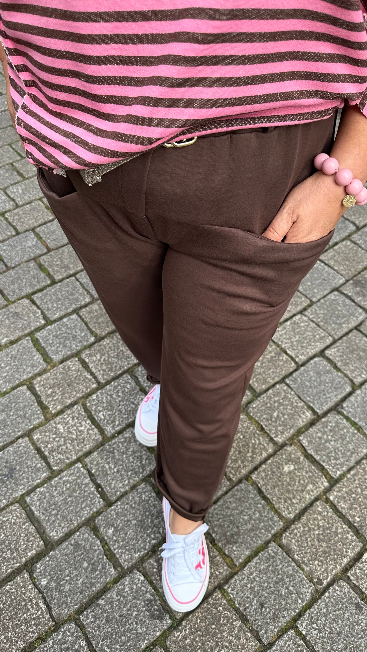 Jogger Cupro MILENA (Braun)
