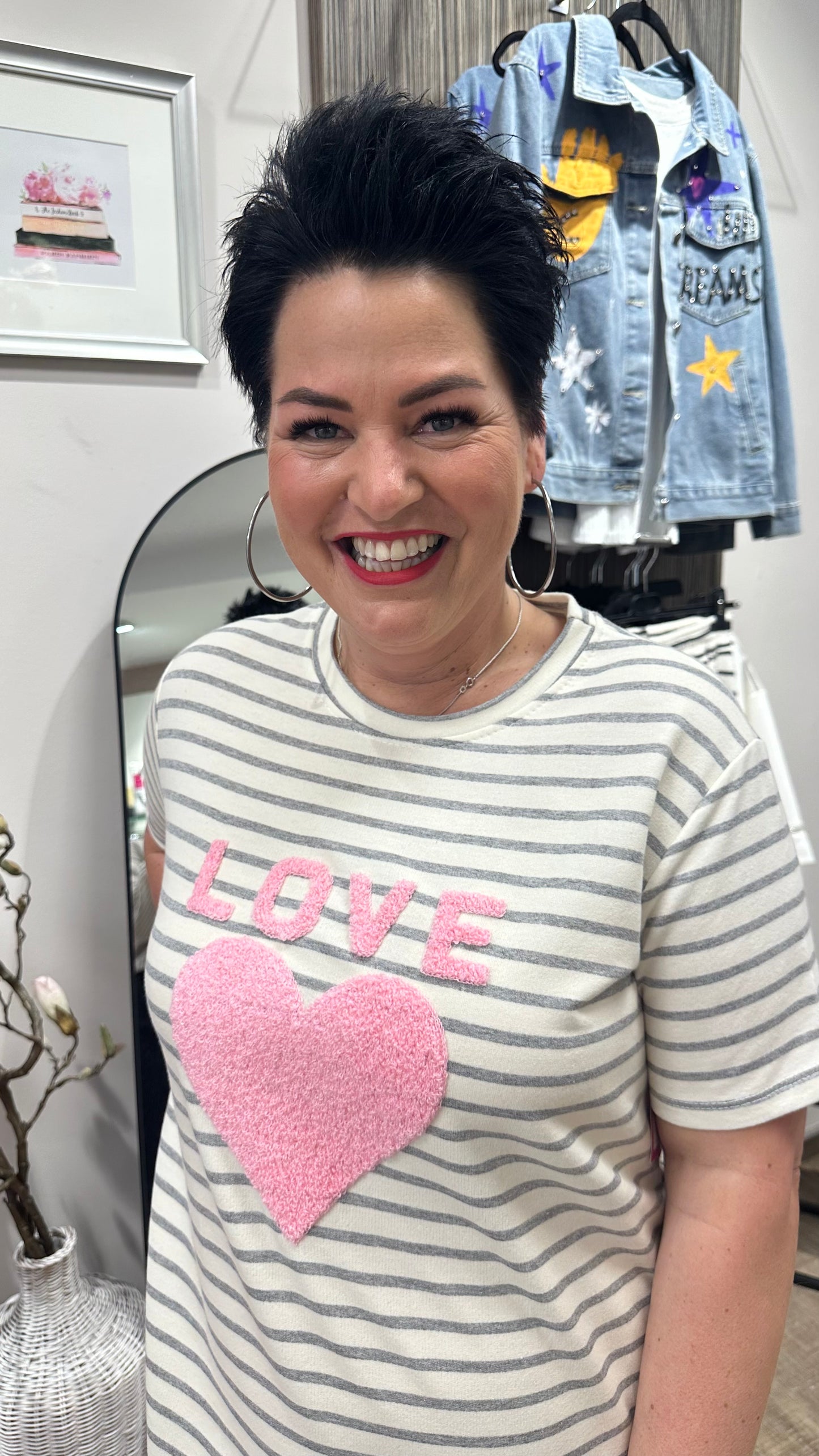Sweatkleid LOVE (2 Farben)
