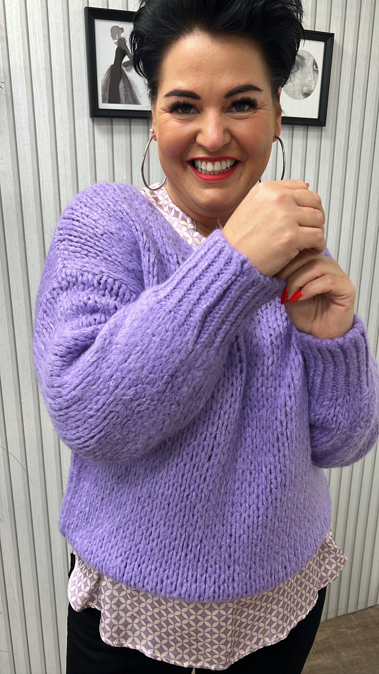 Pullover HANNAH (Flieder)
