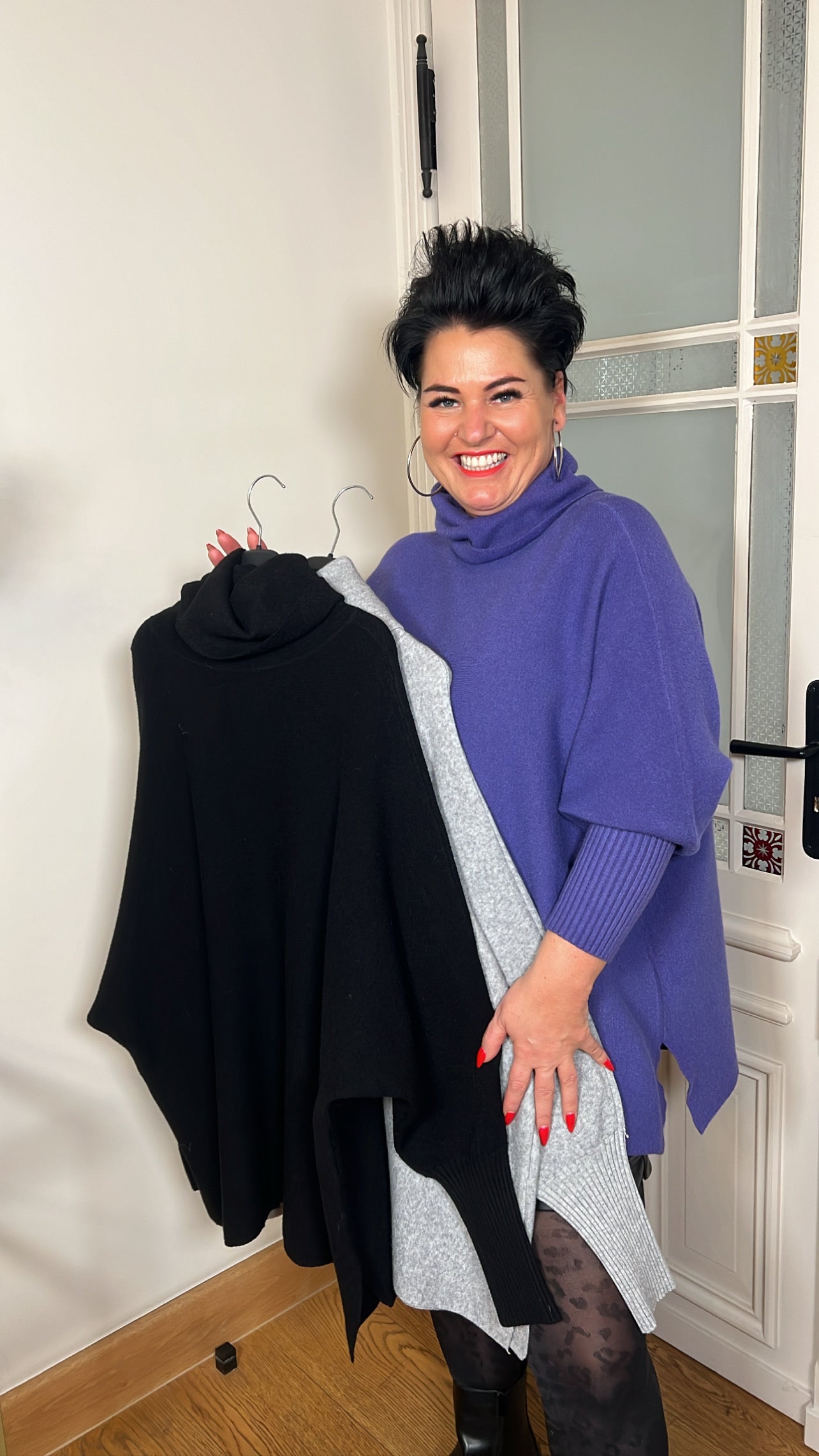 Oversize -Strick JOSY (3 Farben)