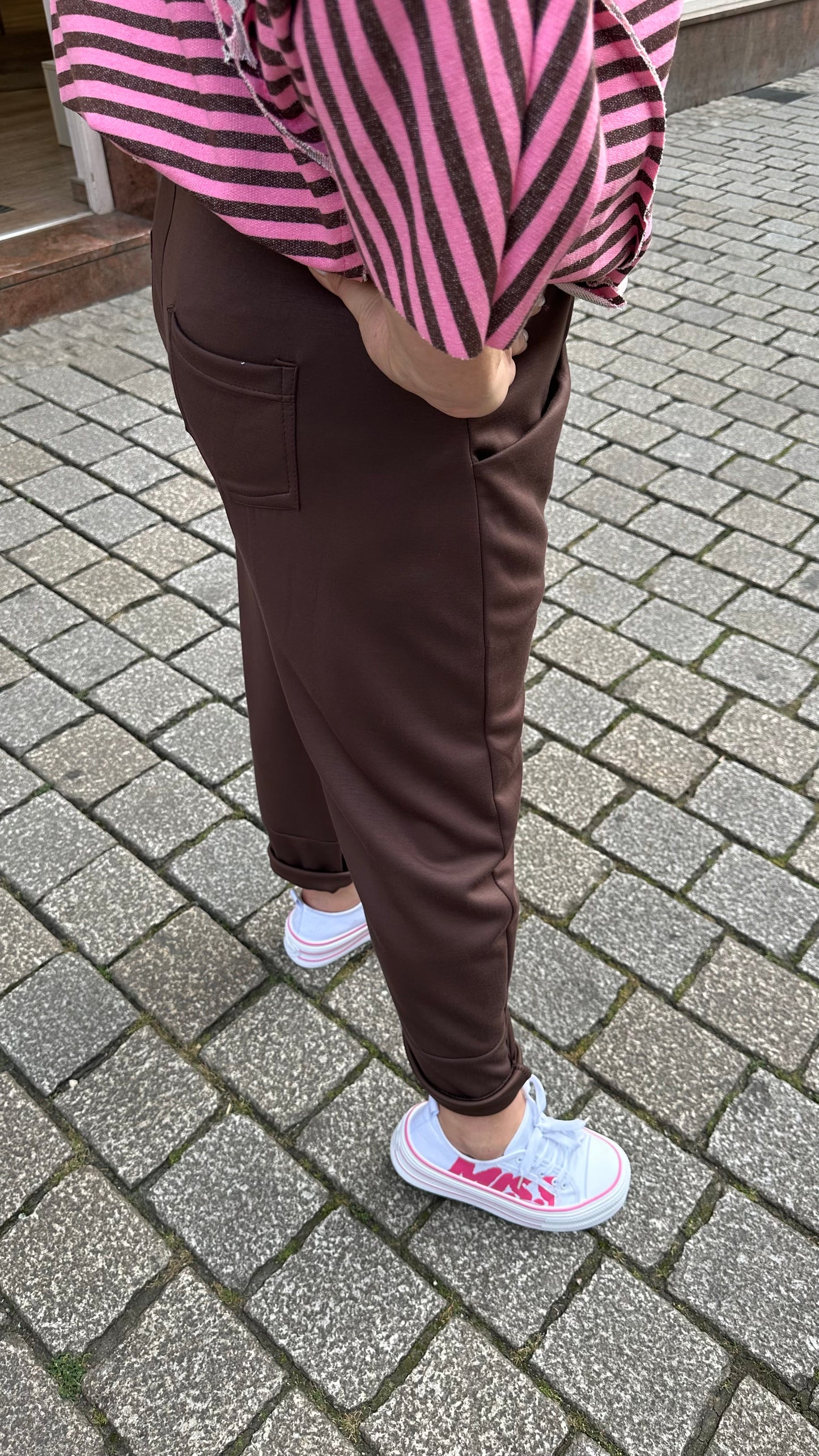 Jogger Cupro MILENA (Braun)