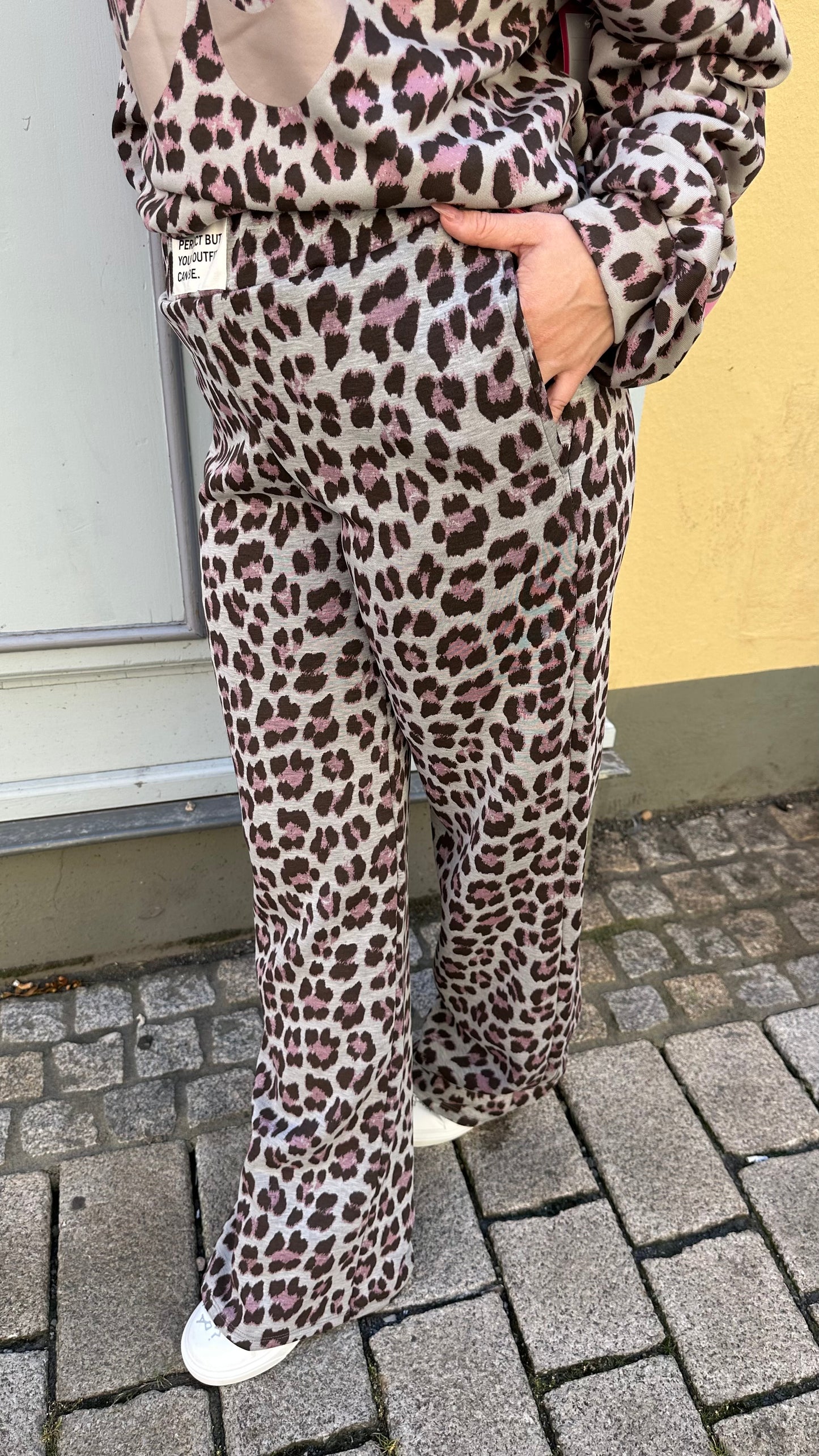 Stoffhose PERFECT (Blau/Grau)