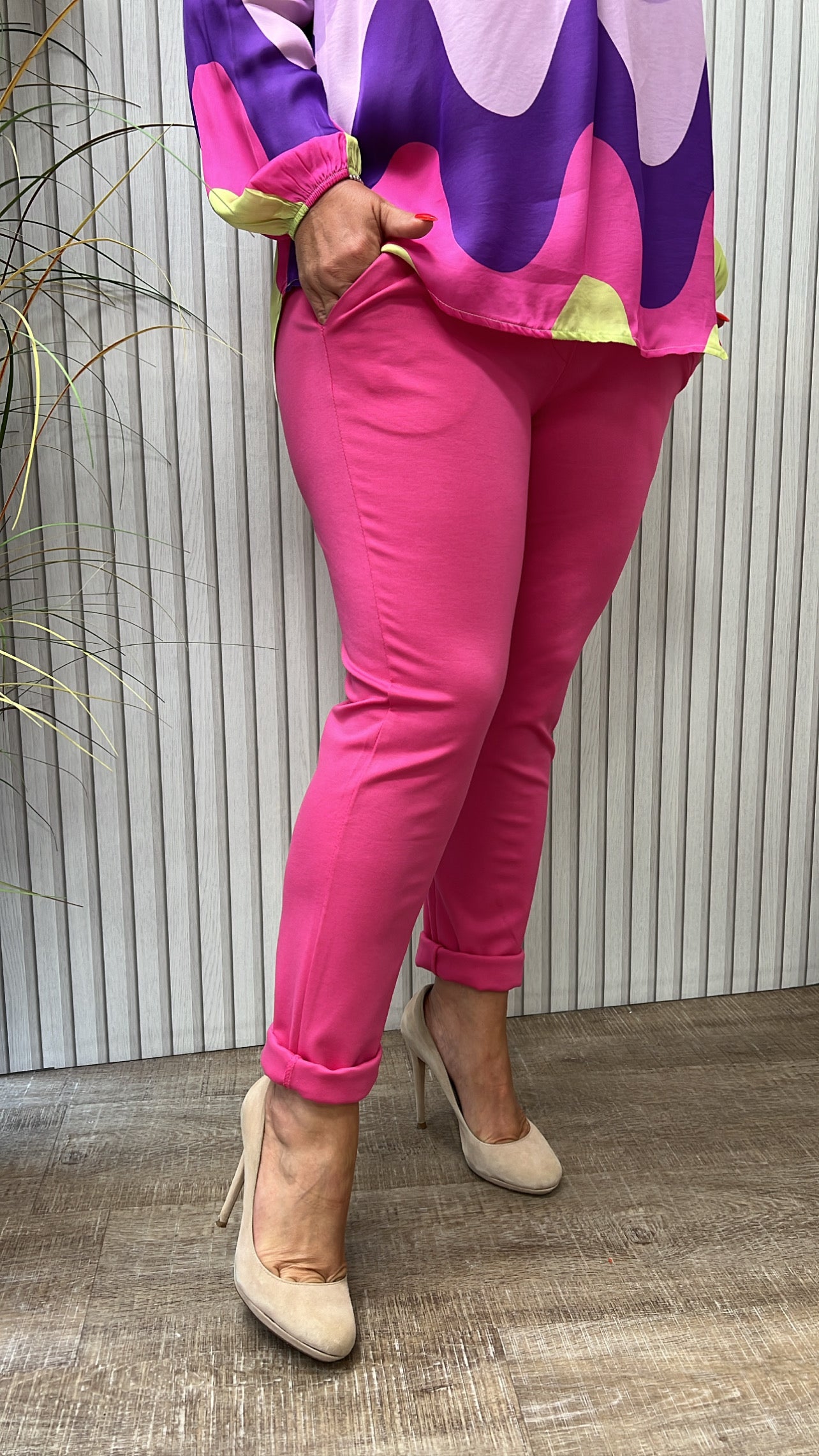 Stoffhose ANNA (Pink)