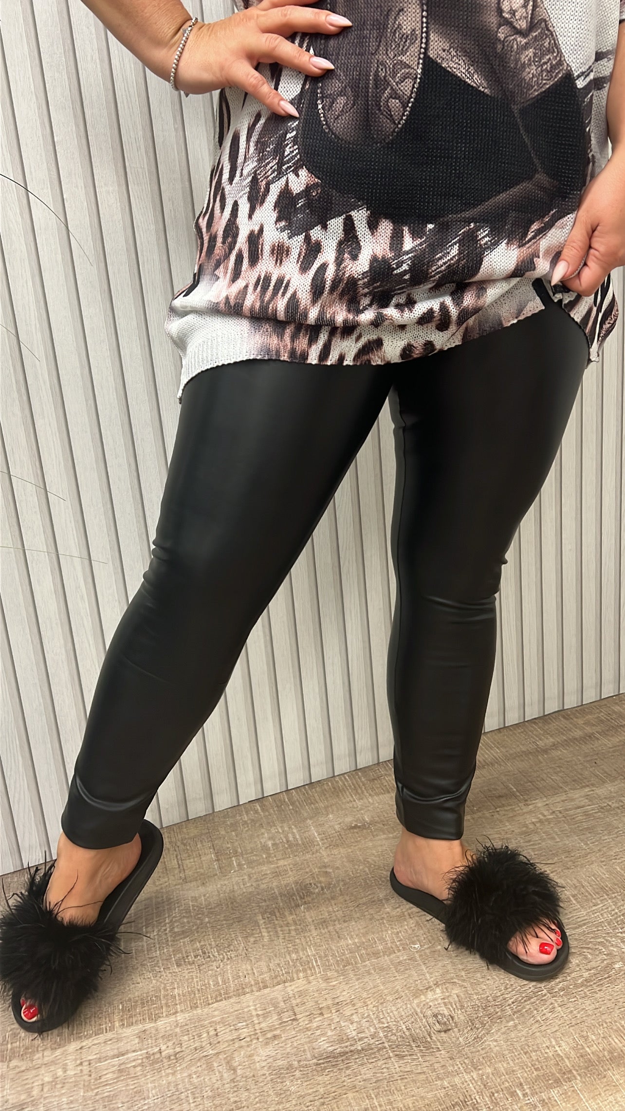Leggins CUIR