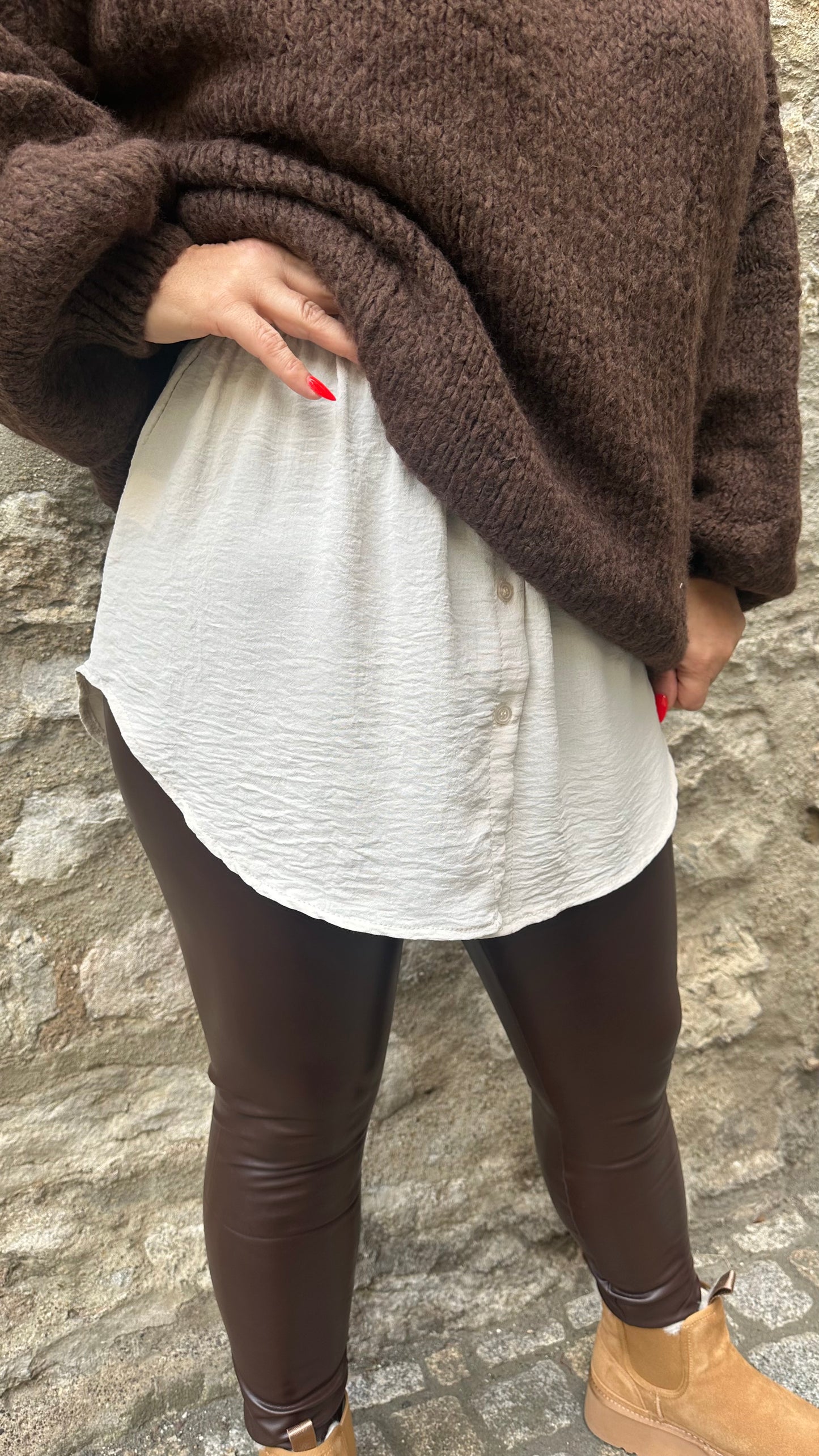 Bluseneinsatz CARLA (3 Farben)