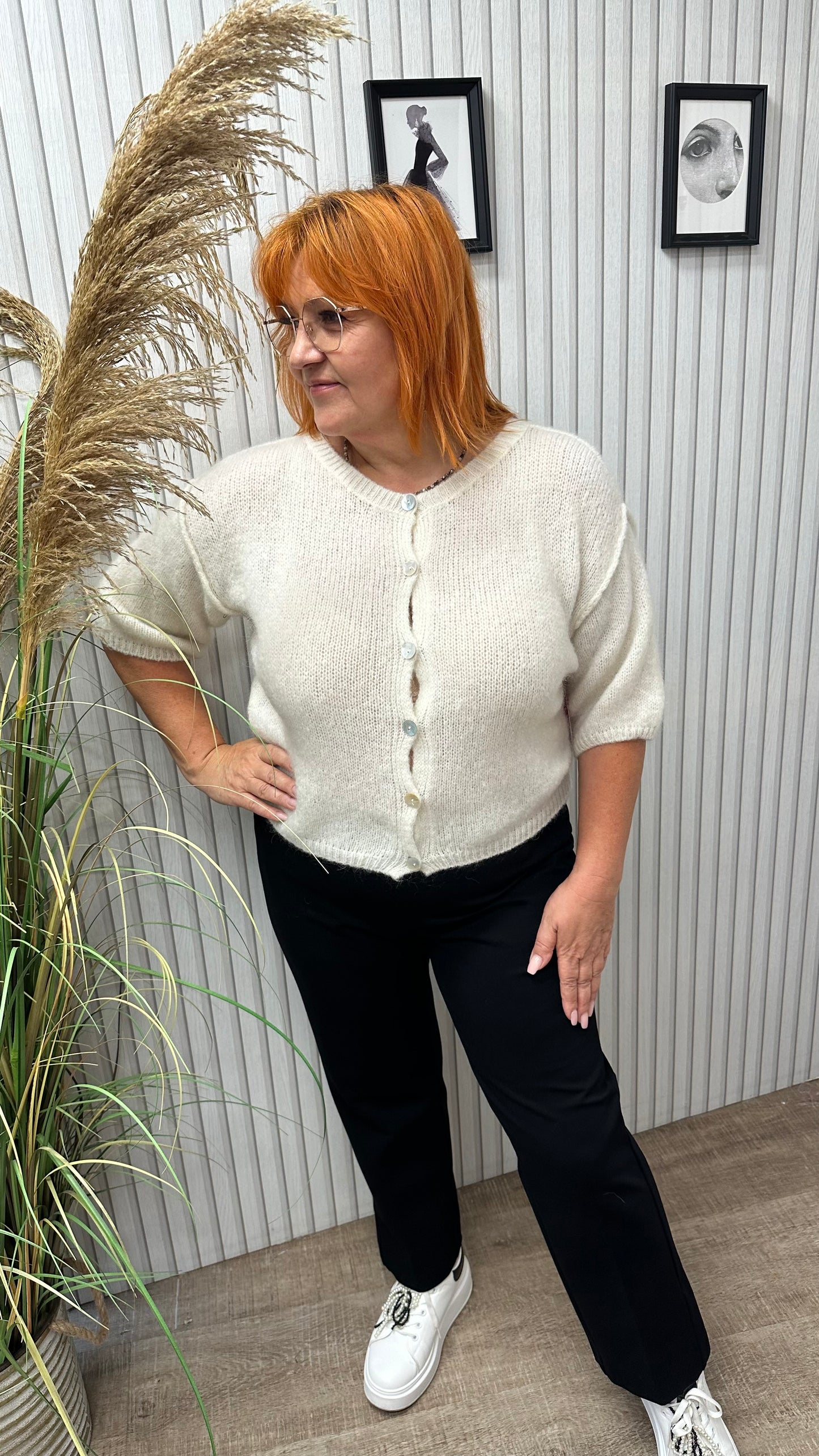 Strickjacke JOSY( 2 Farben)