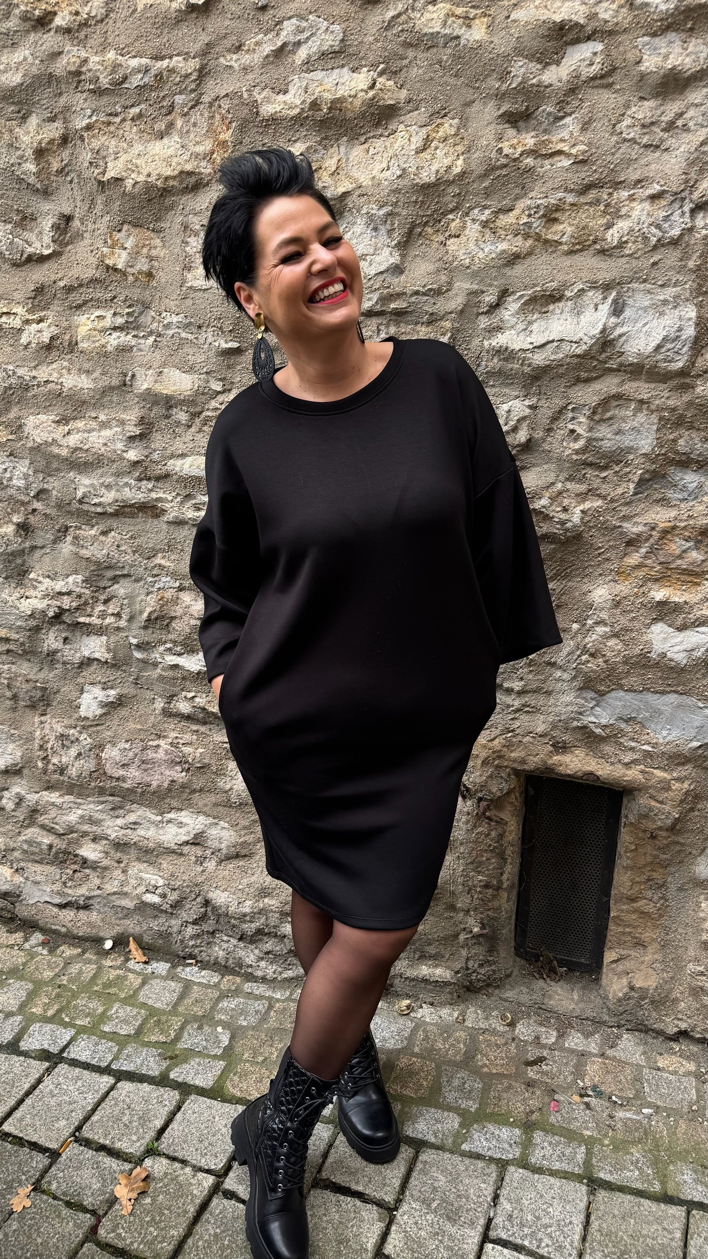 Sweatkleid Cupro DONNA (2 Farben)