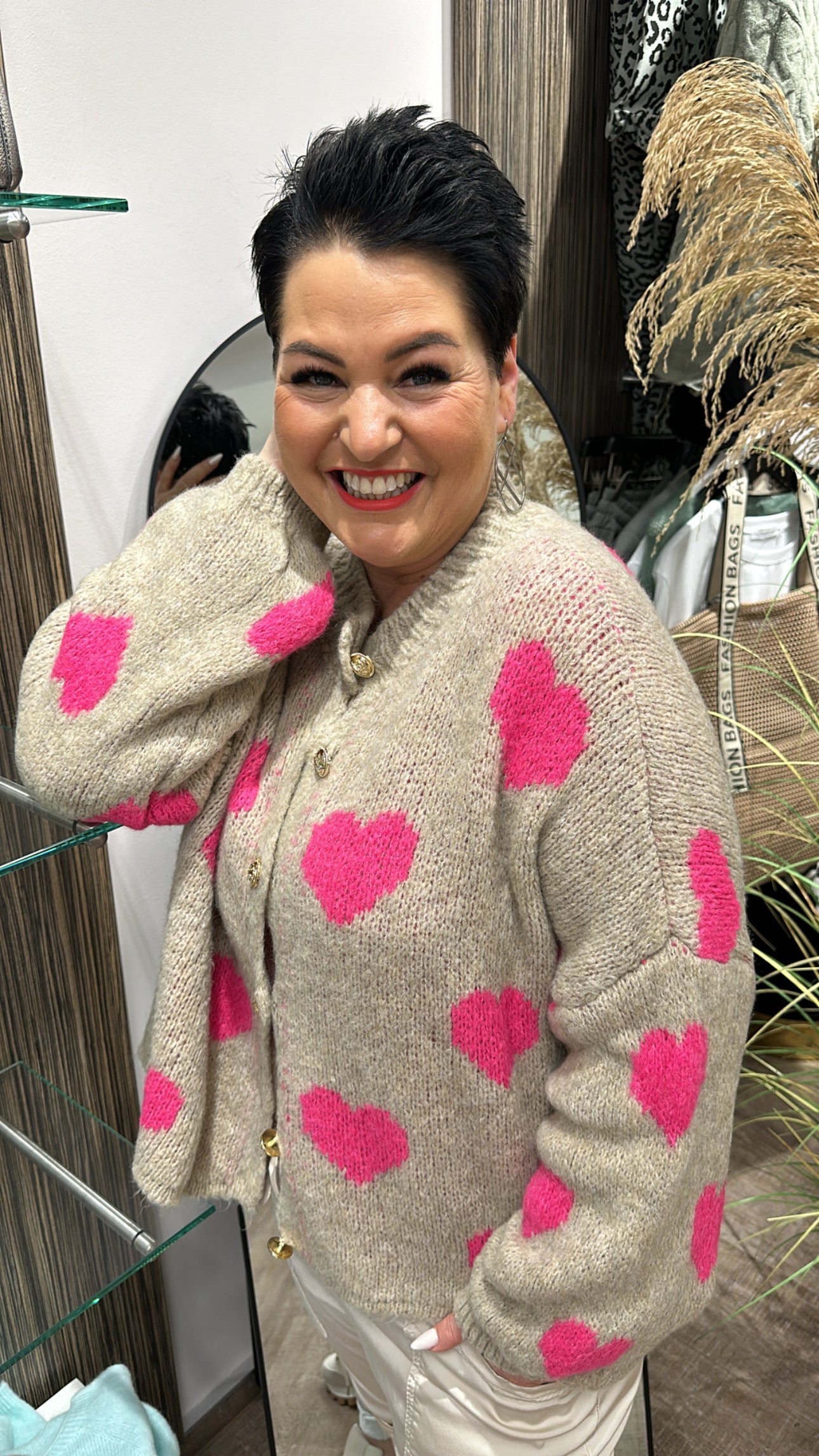 Cardigan HEART (2 verschiedene Farben)