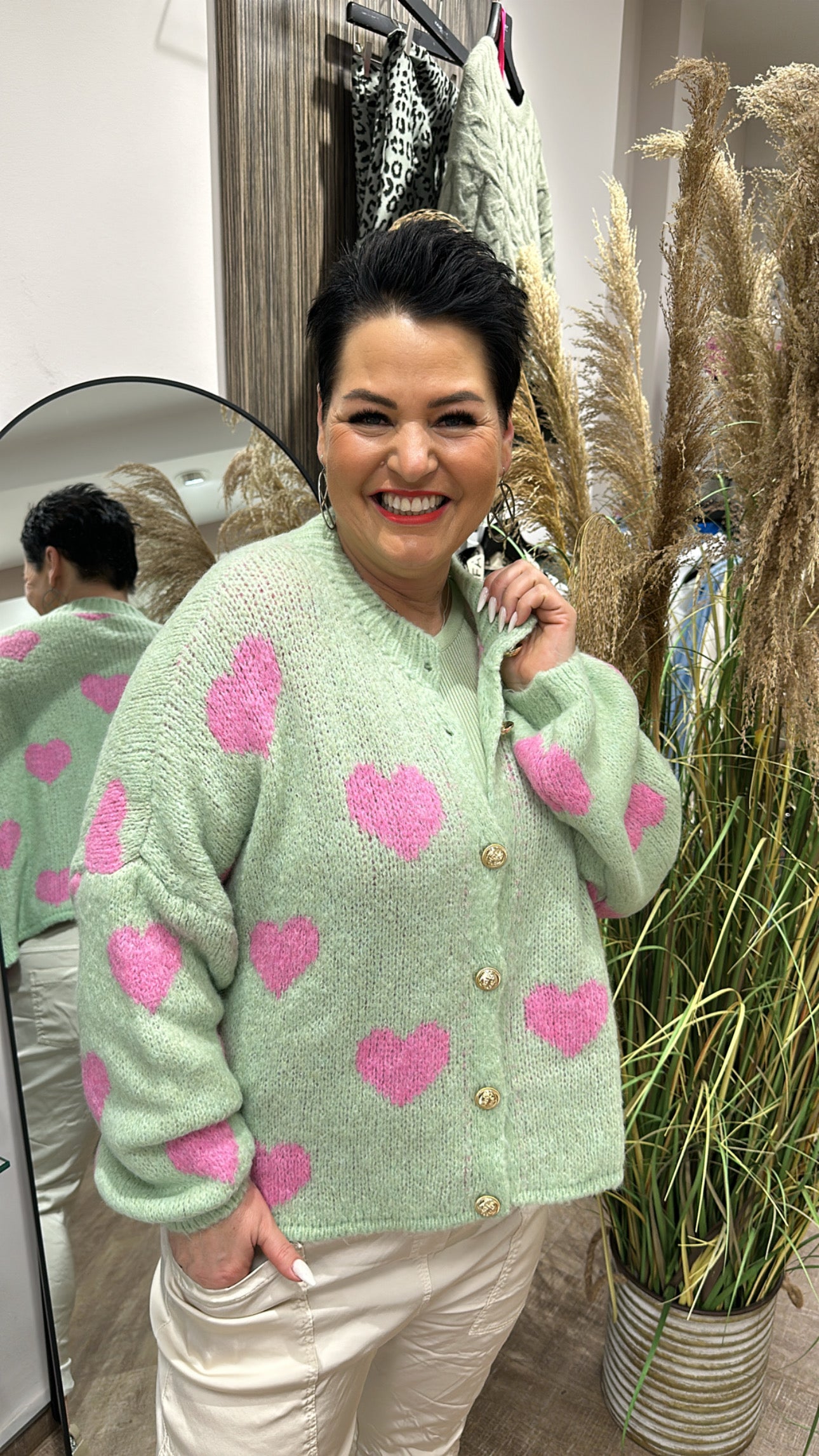 Cardigan HEART (2 verschiedene Farben)