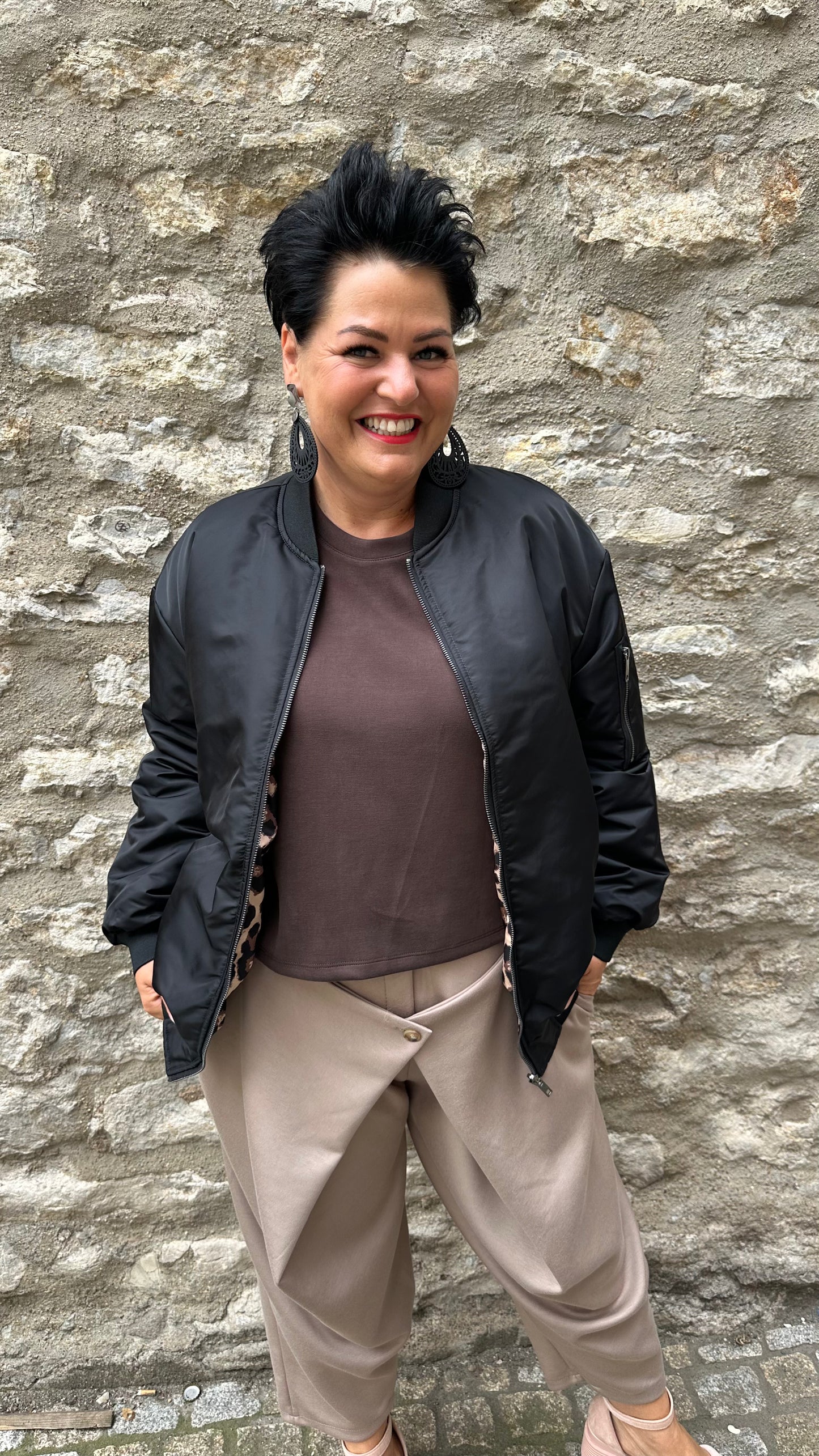 Wende-Blouson BLACK&LEO