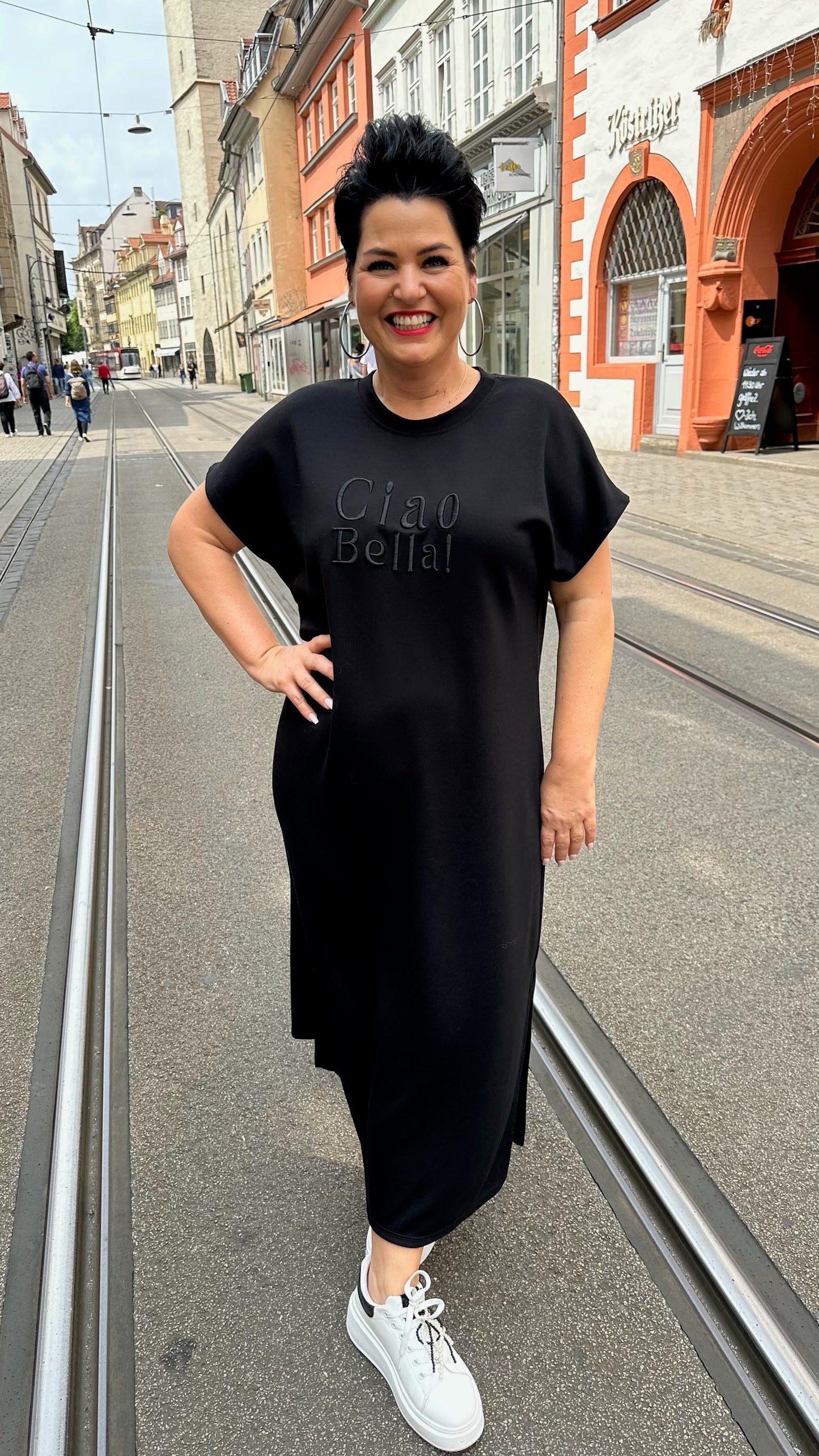 Sweatkleid CIAO BELLA (2 Farben)