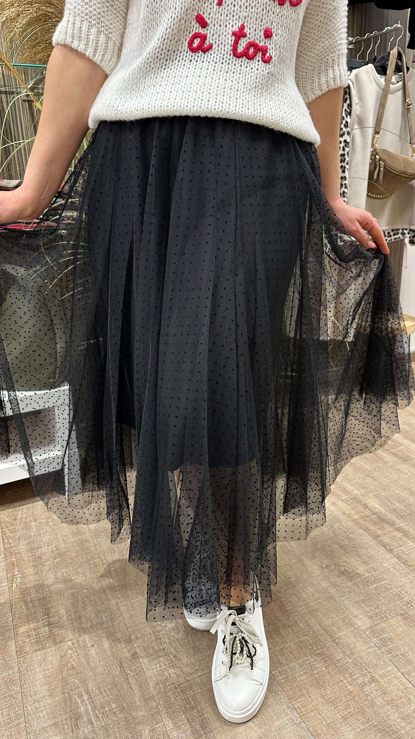 Tüllrock Antonia (Schwarz)