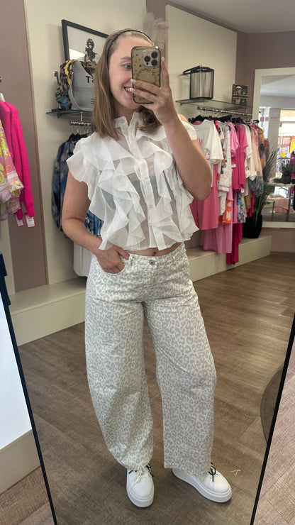 Jeans LEONY (Weiß)