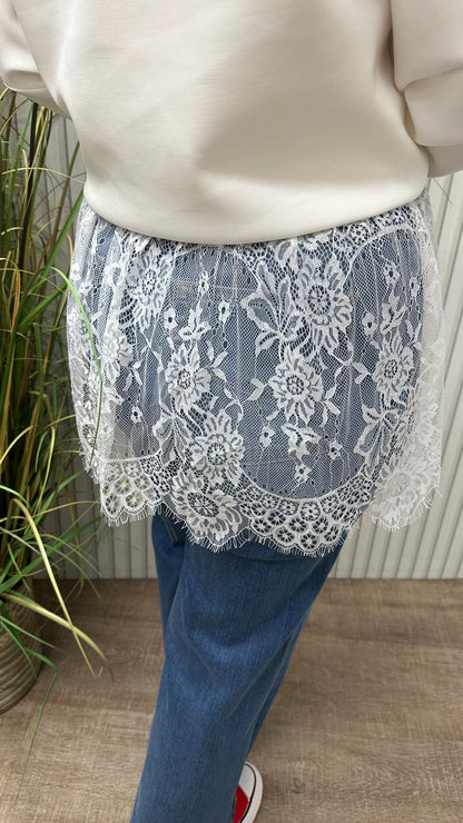 Bluseneinsatz SPITZE