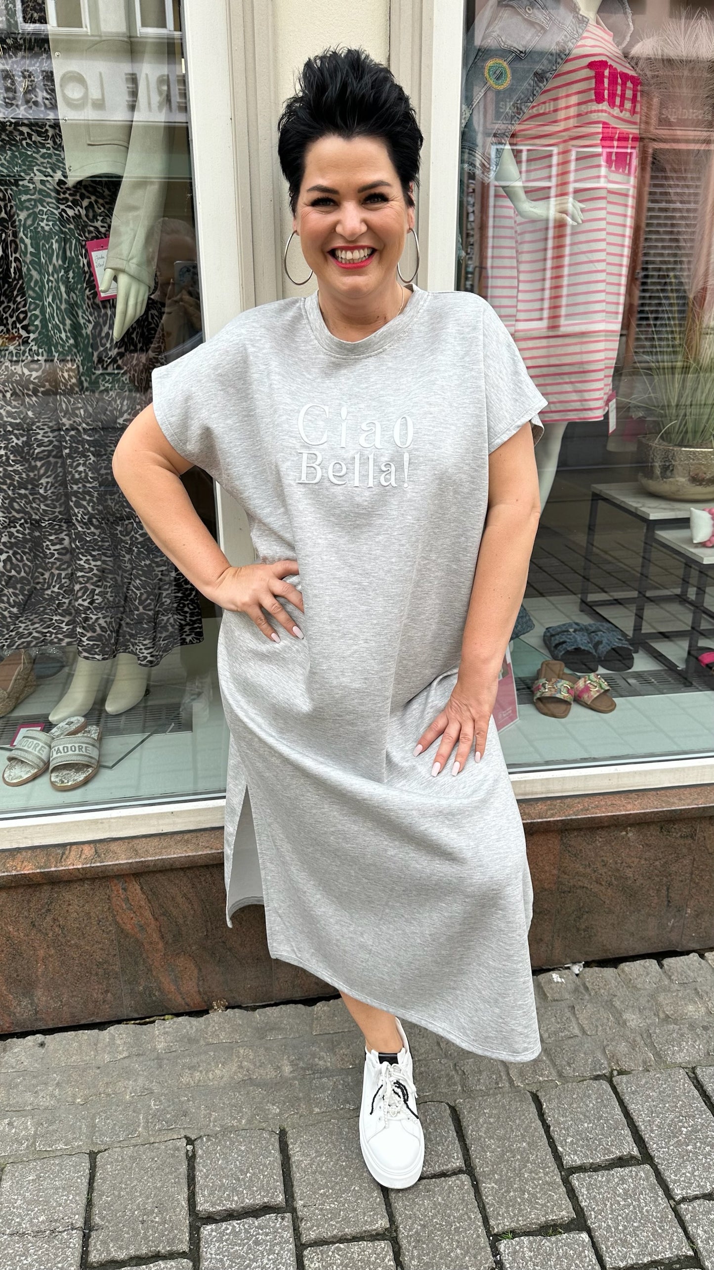 Sweatkleid CIAO BELLA (2 Farben)