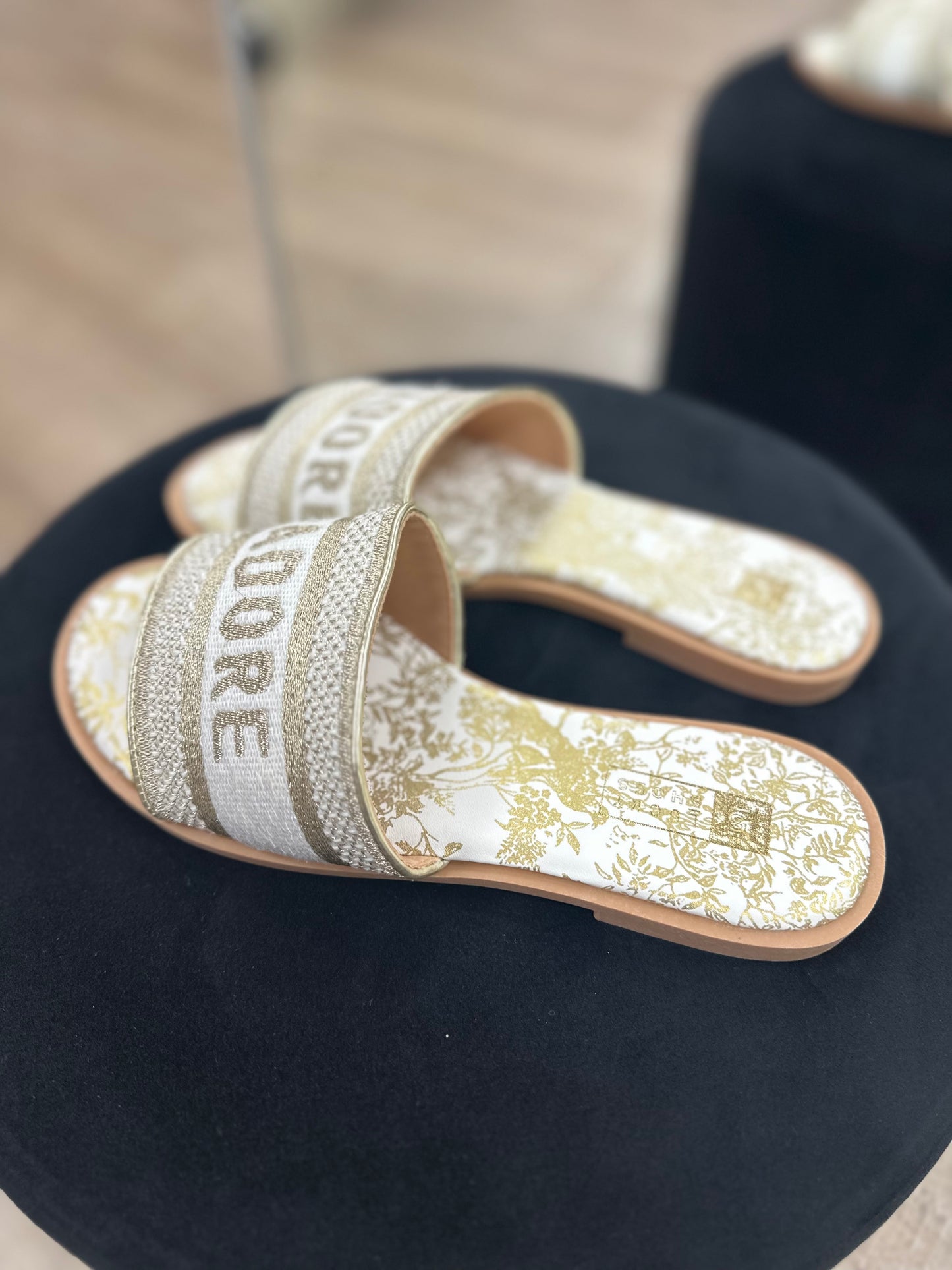 Sandalen NIZZA (Gold)