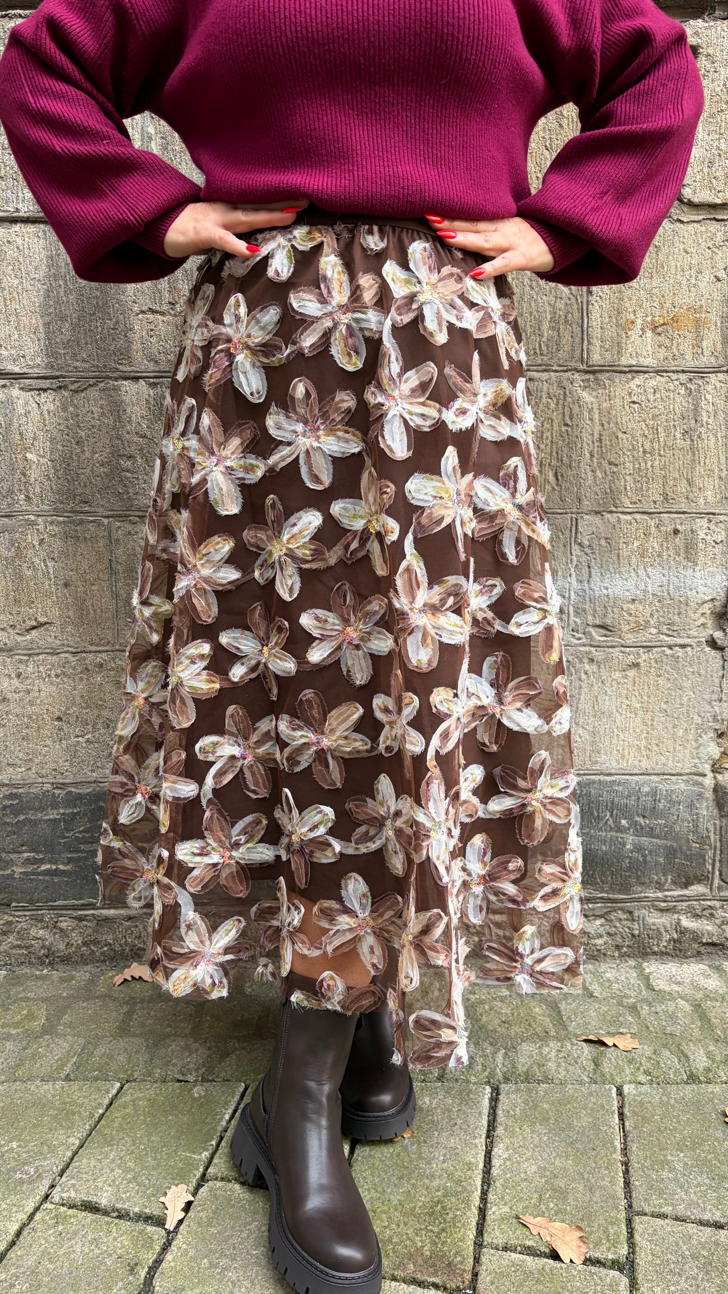 Tüllrock FLOWER (2 Farben)