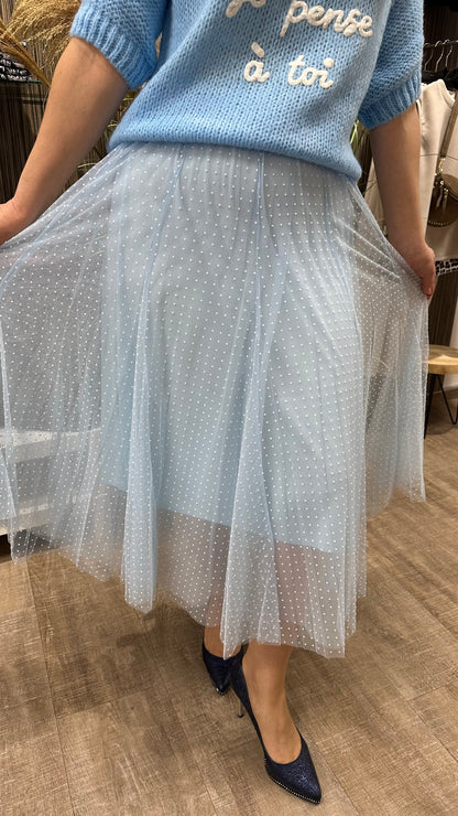 Tüllrock Antonia (Hellblau)