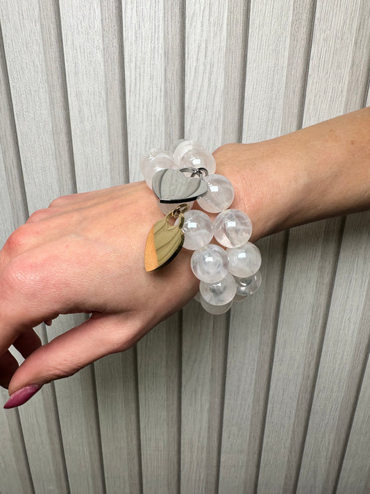 Armband HEART (Gold & Silber)