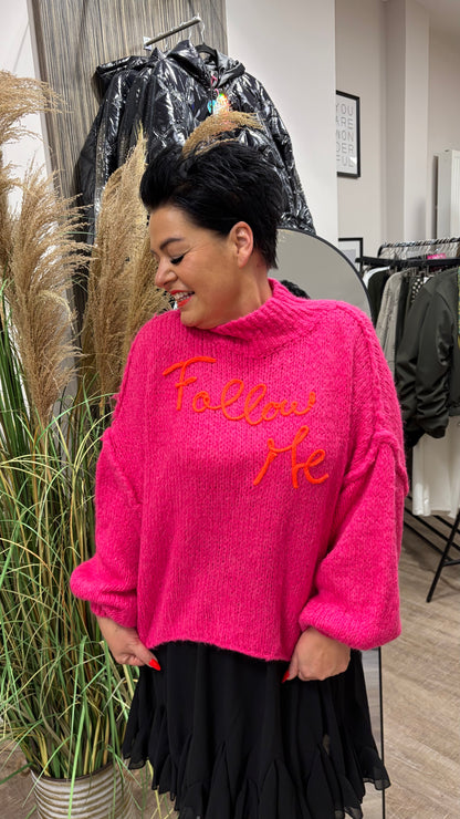 Oversize Pullover FOLLOW ME (5 Farben)