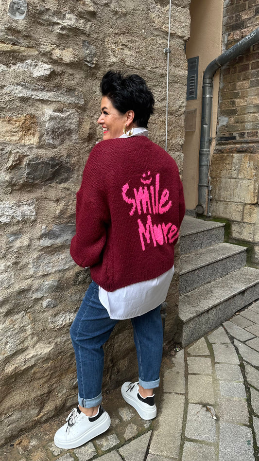 Strickjacke SMILE