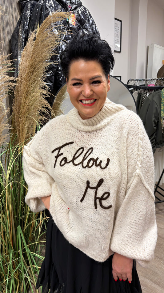 Oversize Pullover FOLLOW ME (5 Farben)